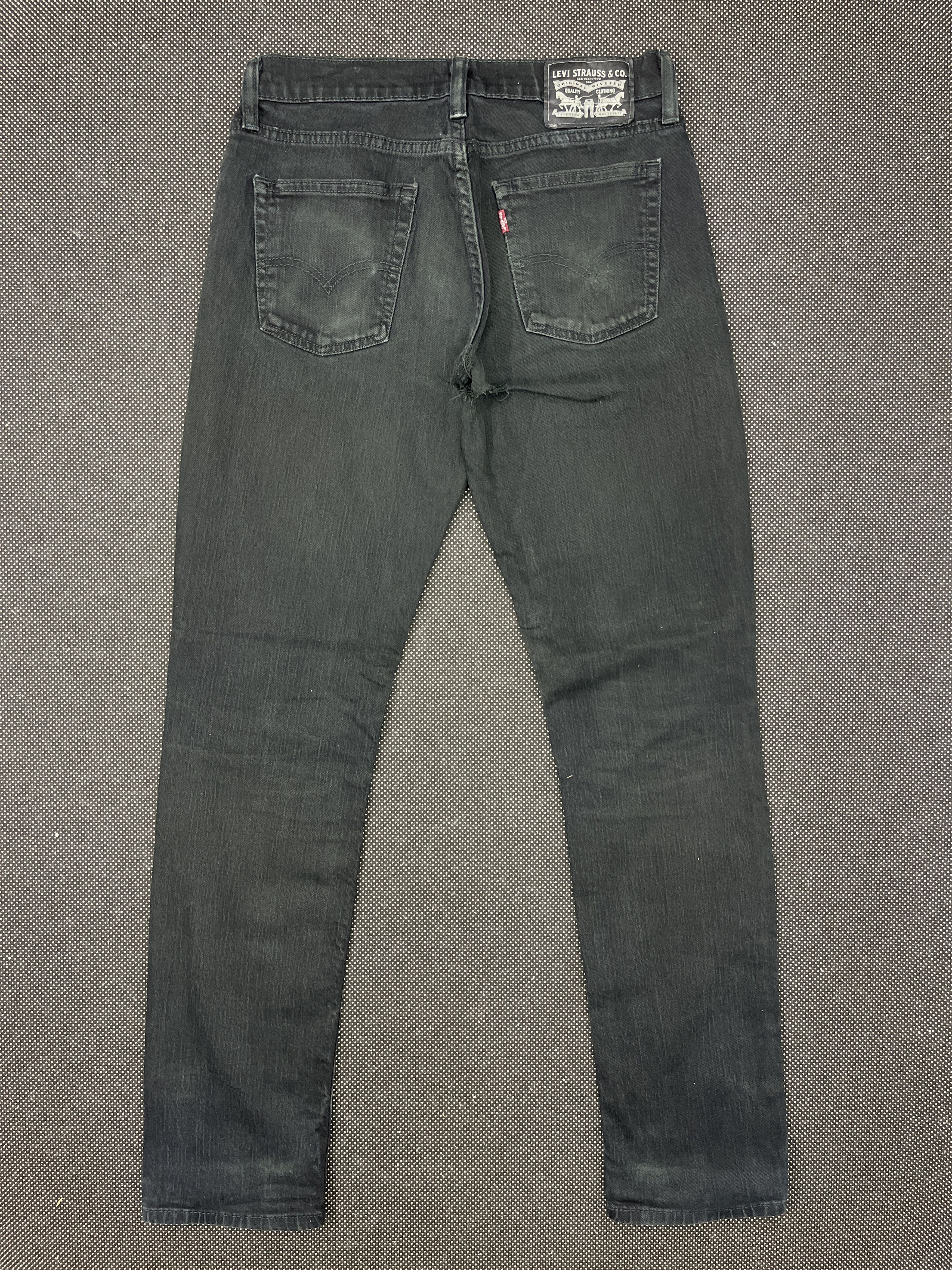 Levi's × Vintage Vintage Levis 511 Skinny Distressed Jeans - J059 Size US 29 - 2 Thumbnail