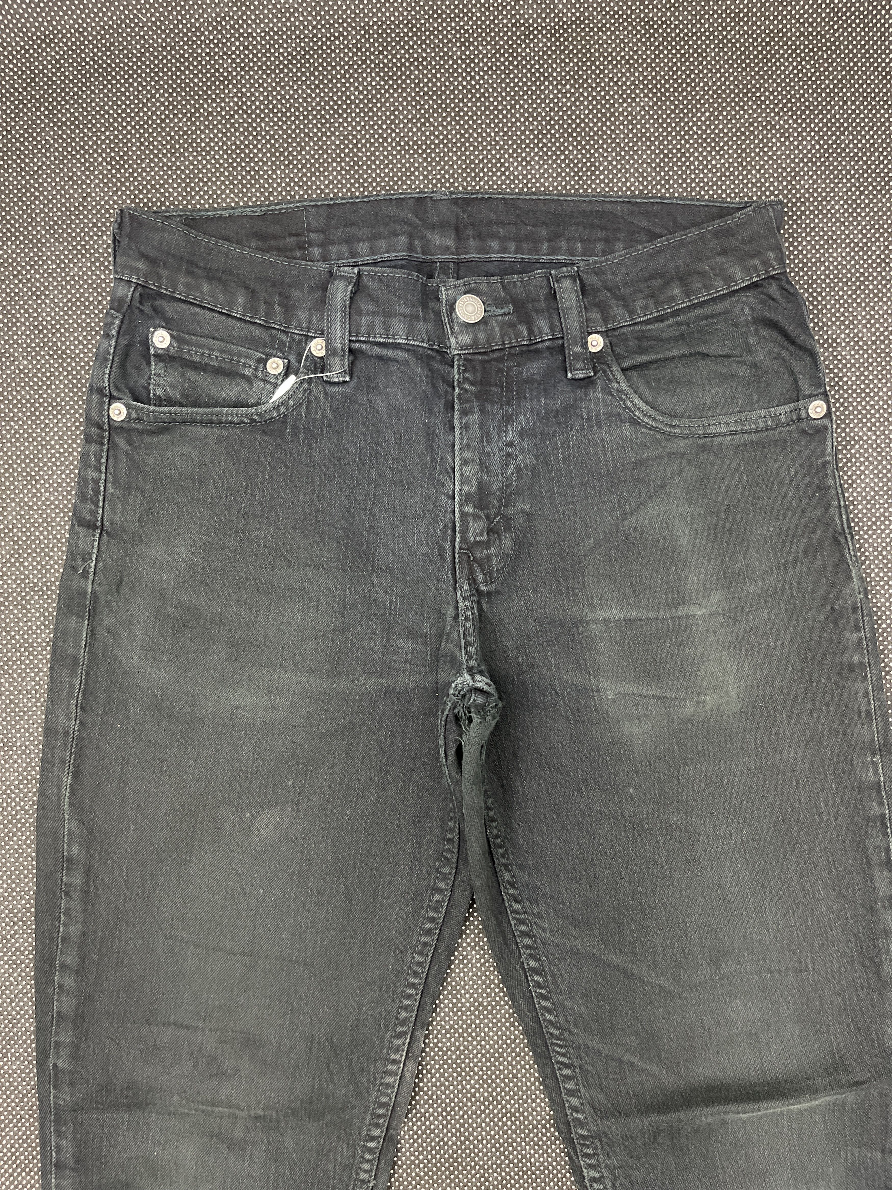 Levi's × Vintage Vintage Levis 511 Skinny Distressed Jeans - J059 Size US 29 - 3 Thumbnail