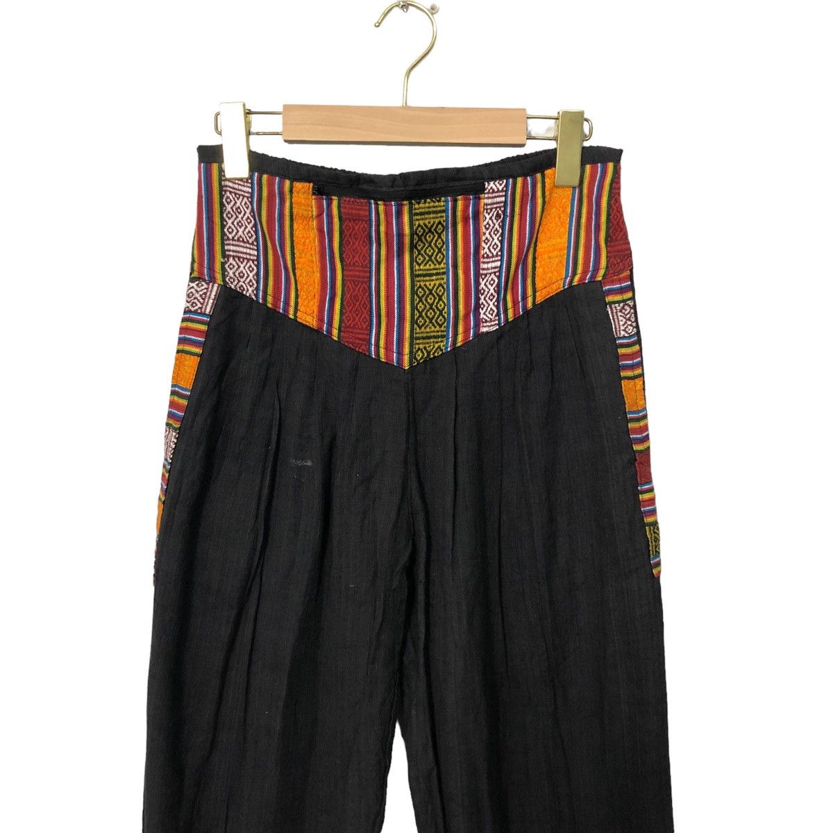 Japanese Brand × Vintage Vintage Unbranded Nice Design Trousers Pants W28 Size 28" / US 6 / IT 42 - 2 Thumbnail