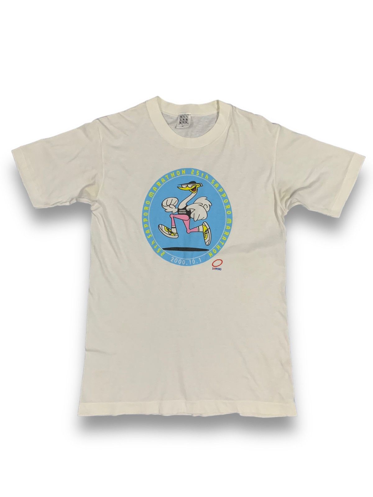 Mizuno Vintage 2000s Mizuno Sapporo Marathon T-Shirt Y2K Size US S / EU 44-46 / 1 - 1 Thumbnail