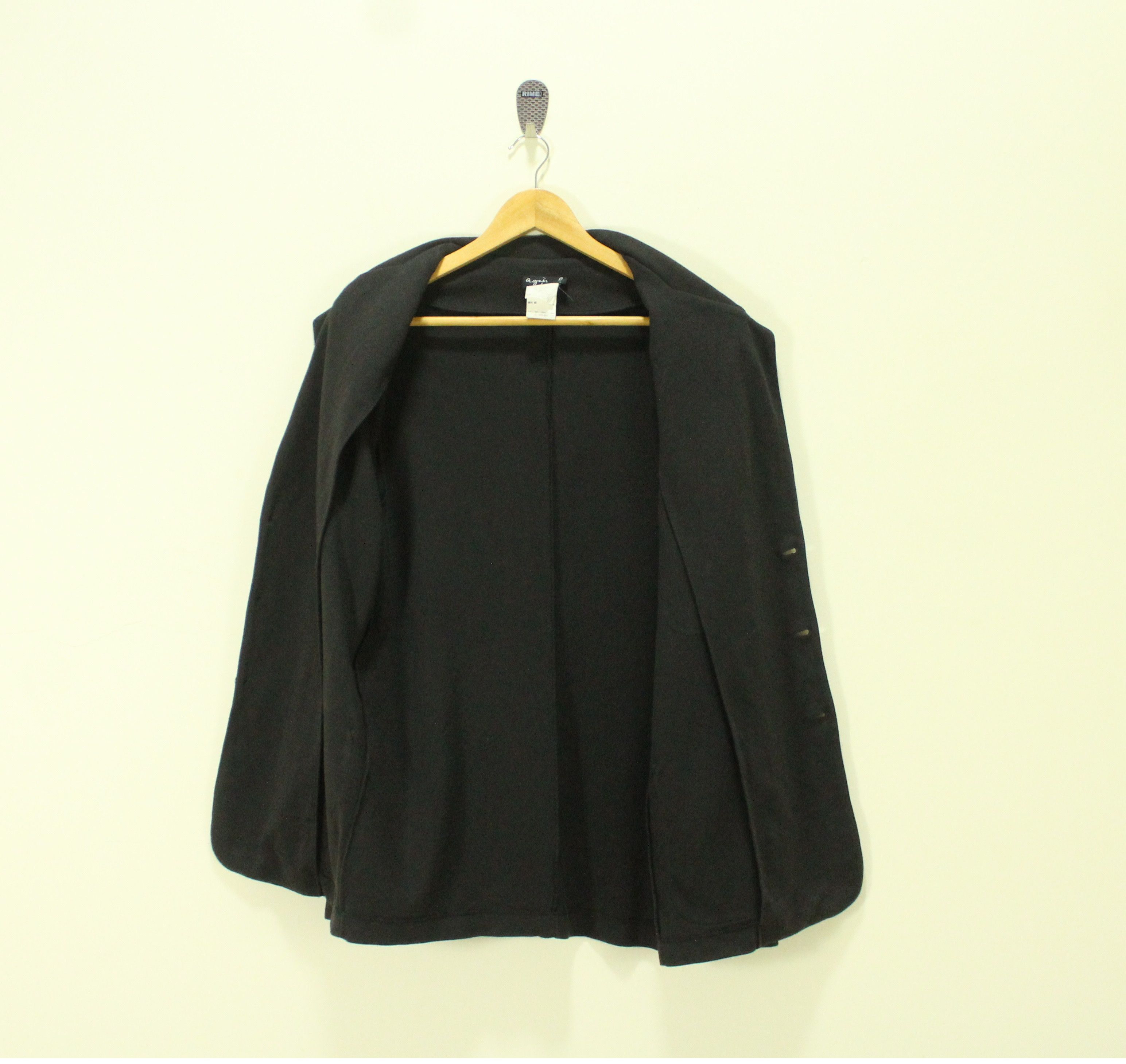 Vintage × agnes b. Vintage AGNES B HOMME PARIS Cardigan Sweat Blazer Jacket Size US S / EU 44-46 / 1 - 9 Thumbnail