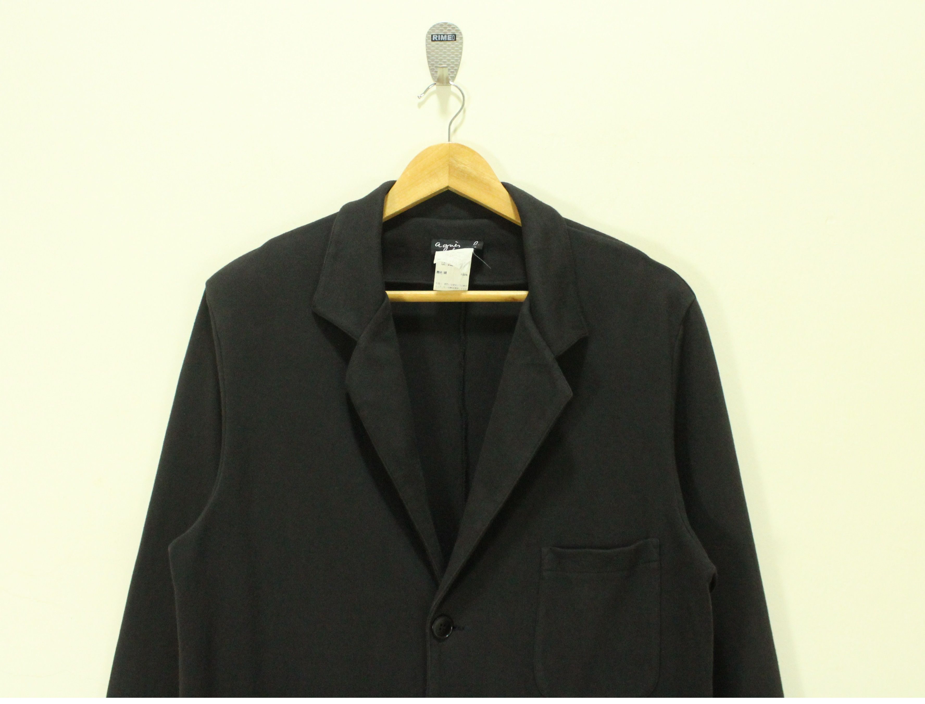 Vintage × agnes b. Vintage AGNES B HOMME PARIS Cardigan Sweat Blazer Jacket Size US S / EU 44-46 / 1 - 2 Thumbnail