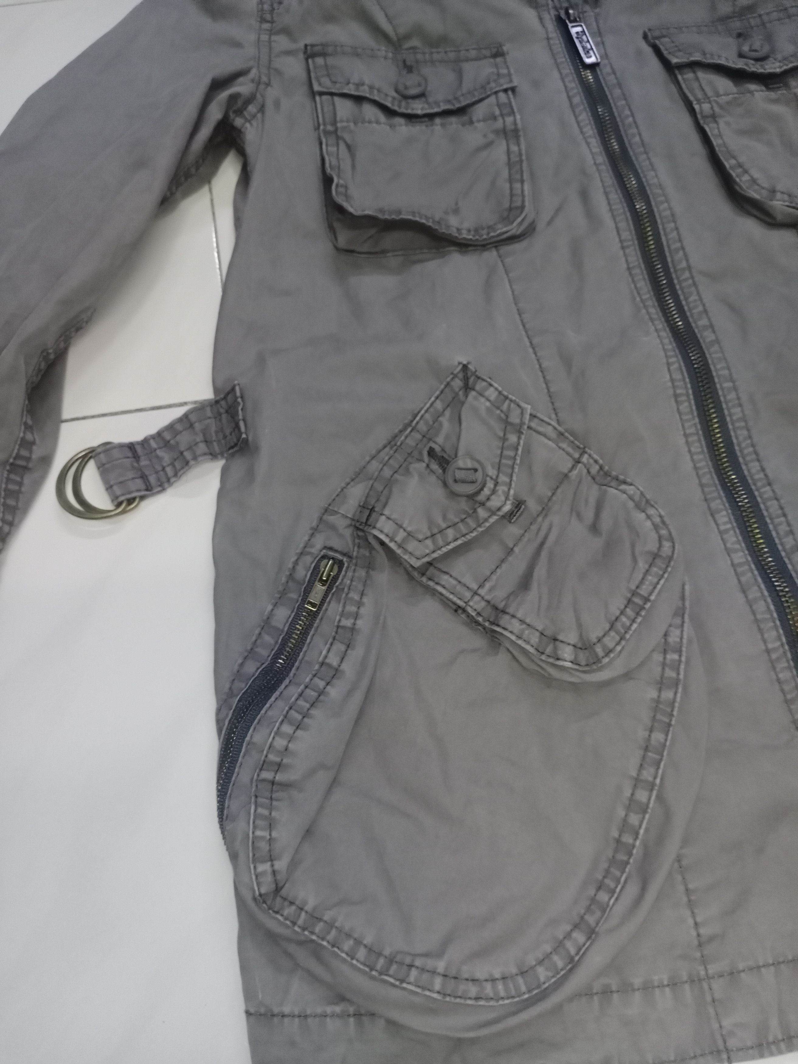 Hysteric Glamour Vtg Hysteric Glamour Bondage Multipocket Army Light Jacket Size US S / EU 44-46 / 1 - 7 Thumbnail
