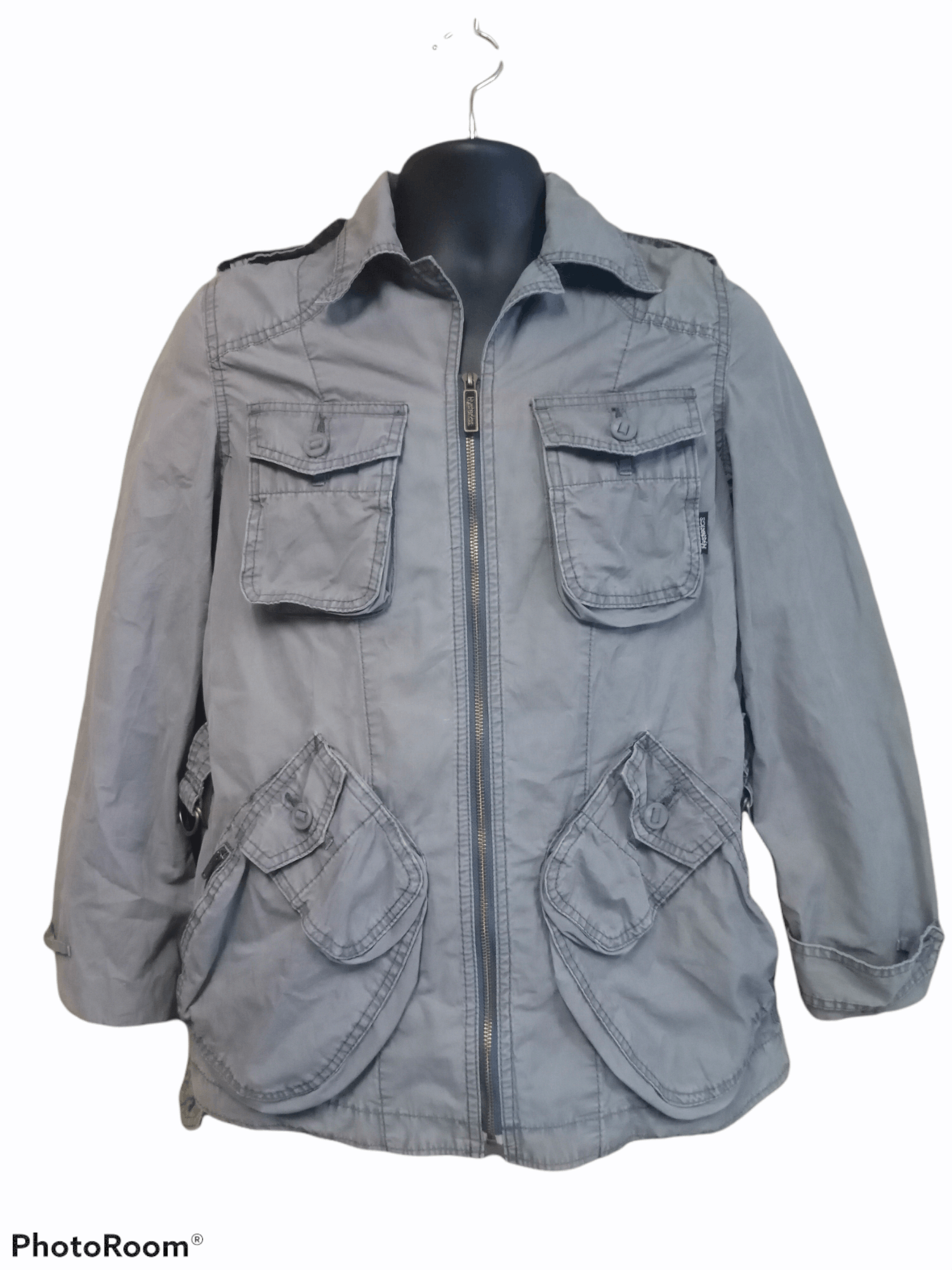 Hysteric Glamour Vtg Hysteric Glamour Bondage Multipocket Army Light Jacket Size US S / EU 44-46 / 1 - 1 Thumbnail