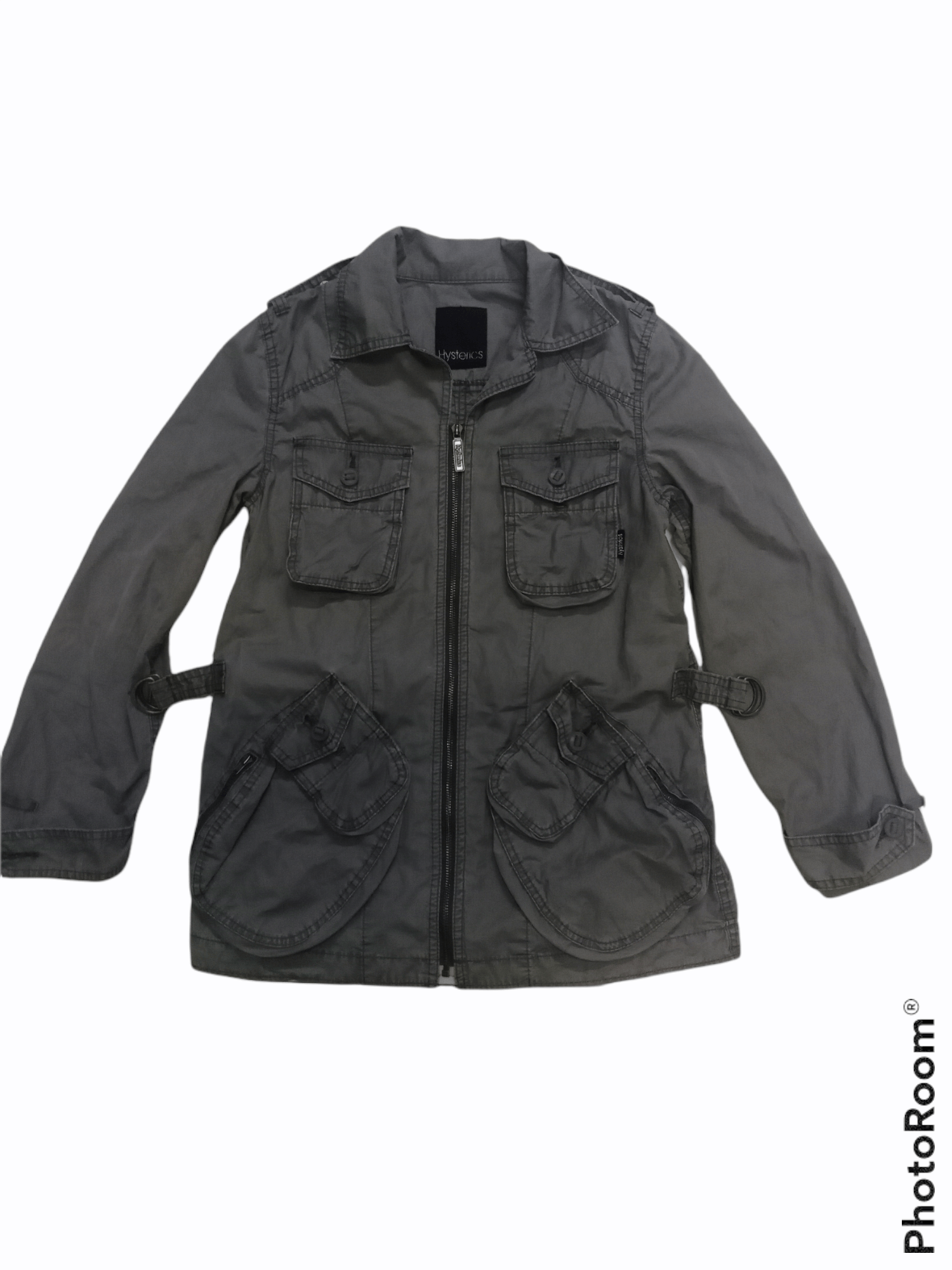 Hysteric Glamour Vtg Hysteric Glamour Bondage Multipocket Army Light Jacket Size US S / EU 44-46 / 1 - 4 Thumbnail