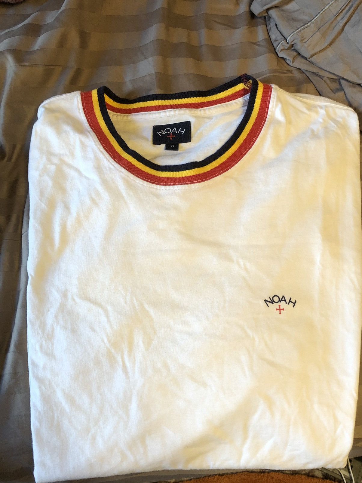 Noah SS18 Noah Striped Neck Top Size US XL / EU 56 / 4 - 3 Thumbnail