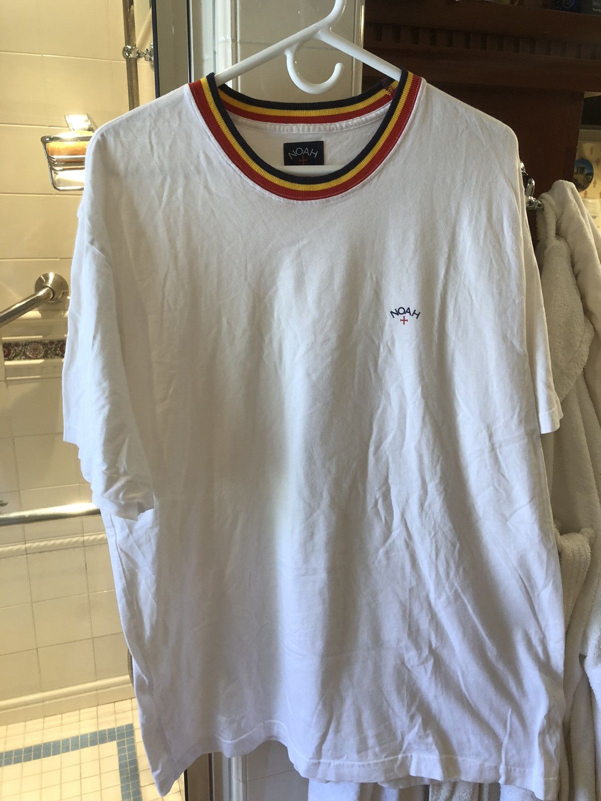 Noah SS18 Noah Striped Neck Top Size US XL / EU 56 / 4 - 1 Thumbnail
