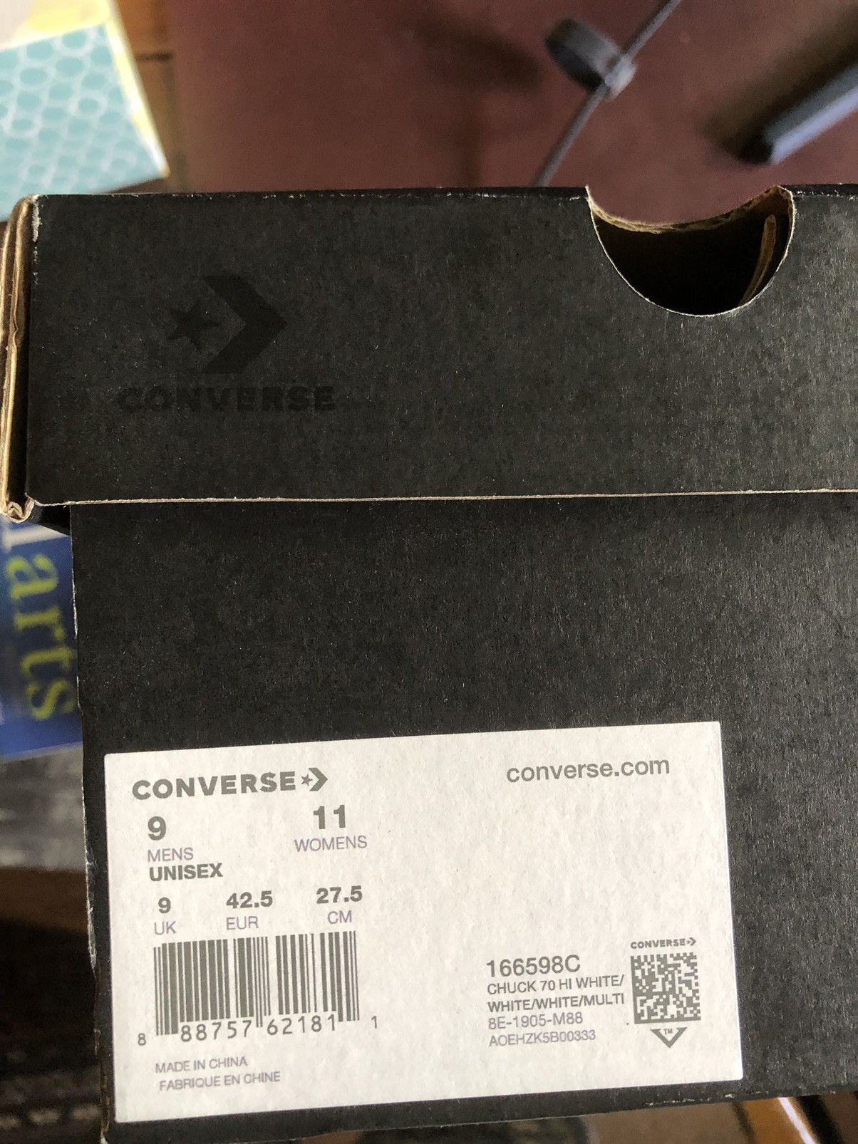 Converse × Market Chinatown Market x Chuck 70 Hi UV 2019 Size US 9 / EU 42 - 6 Thumbnail
