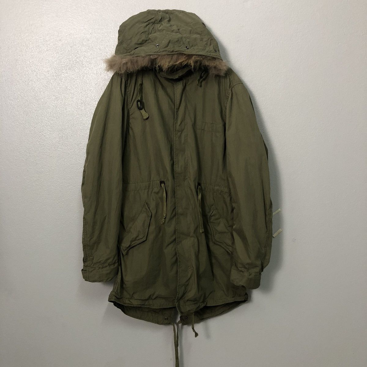 Japanese Brand Vintage Freaks Store Zipper Ups Hoodie Parka Jacket Size US L / EU 52-54 / 3 - 1 Thumbnail