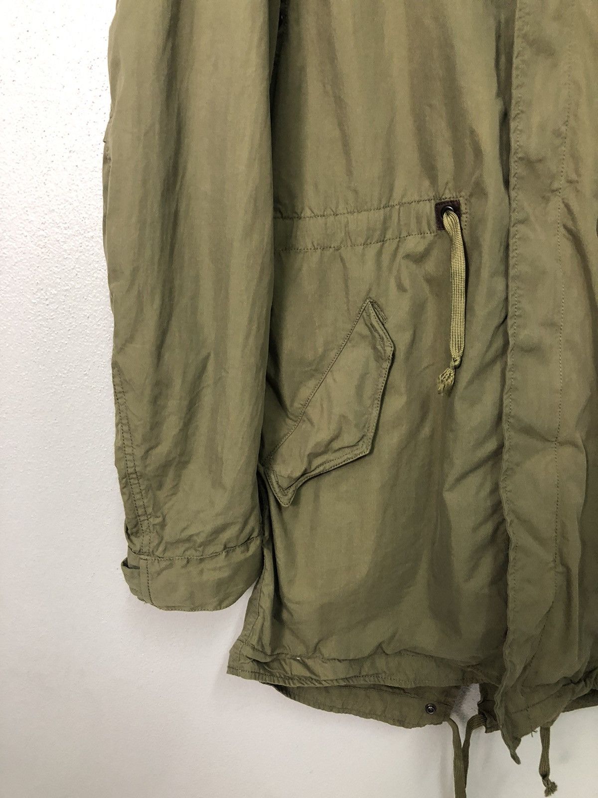 Japanese Brand Vintage Freaks Store Zipper Ups Hoodie Parka Jacket Size US L / EU 52-54 / 3 - 3 Thumbnail