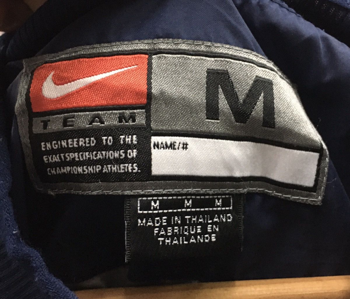Nike × Sports Specialties × Vintage Vintage Nike Team The University Of Michigan Windbreaker Size US M / EU 48-50 / 2 - 8 Thumbnail