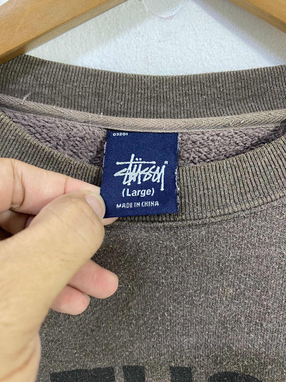 Stussy Vintage Stussy Sweatshirt Big Logo Design Nice Logo Size US L / EU 52-54 / 3 - 4 Thumbnail