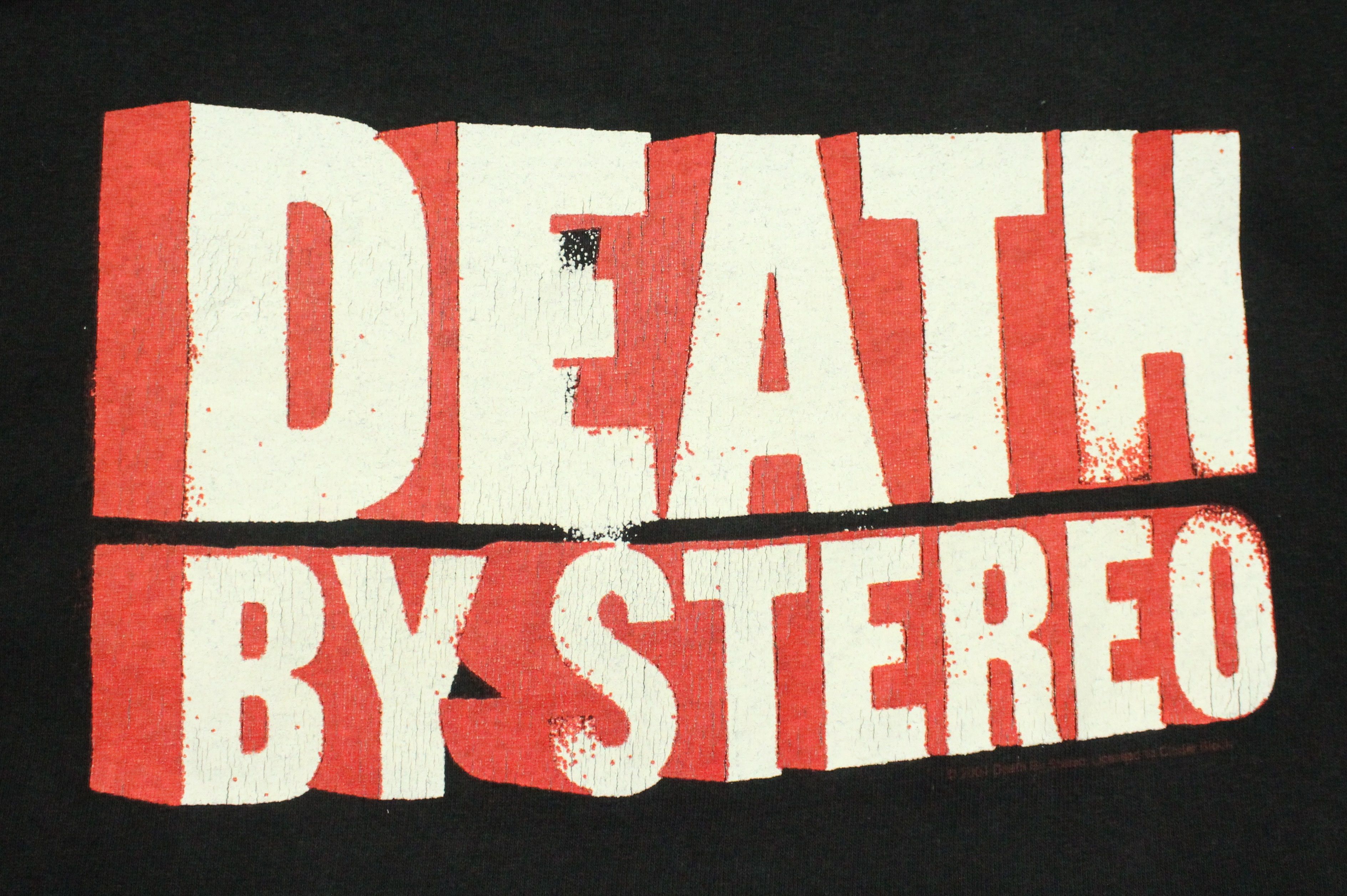 Band Tees × Vintage Vintage DEATH BY STEREO T Shirt Hardcore Punk Size US S / EU 44-46 / 1 - 10 Thumbnail