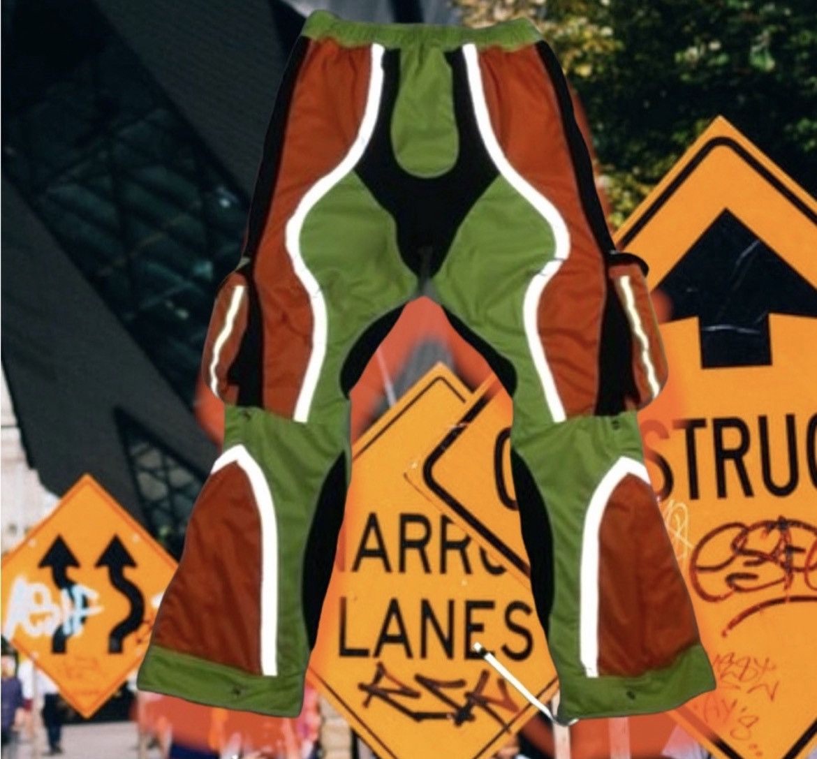 Other RêVe NiGHTs TRaFFiC 🚦👷🏽PaNTs 🦺👖 Size US 32 / EU 48 - 2 Thumbnail