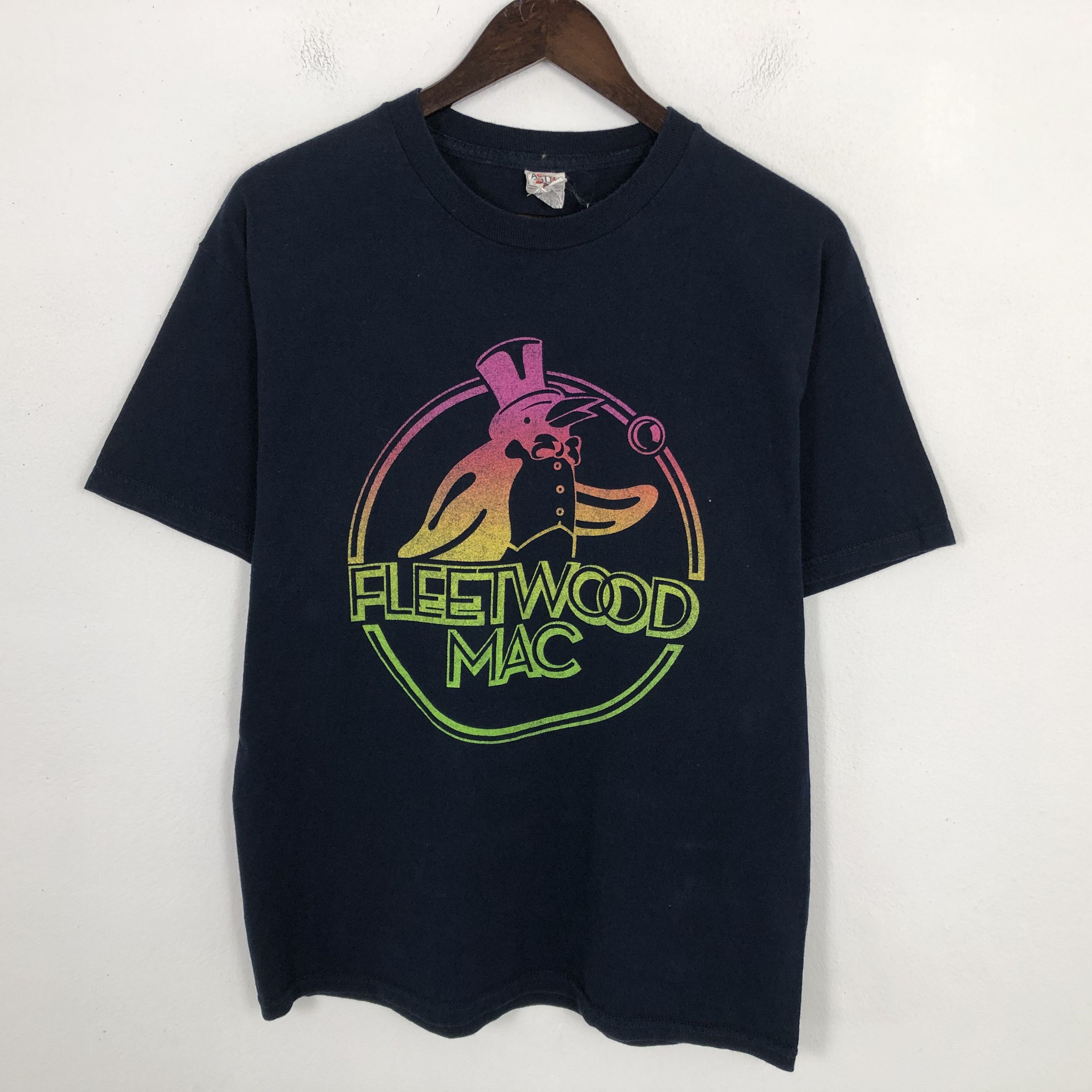 Band Tees × Vintage Vintage Fleetwood Mac American Rock Band Tshirt Size US L / EU 52-54 / 3 - 1 Thumbnail