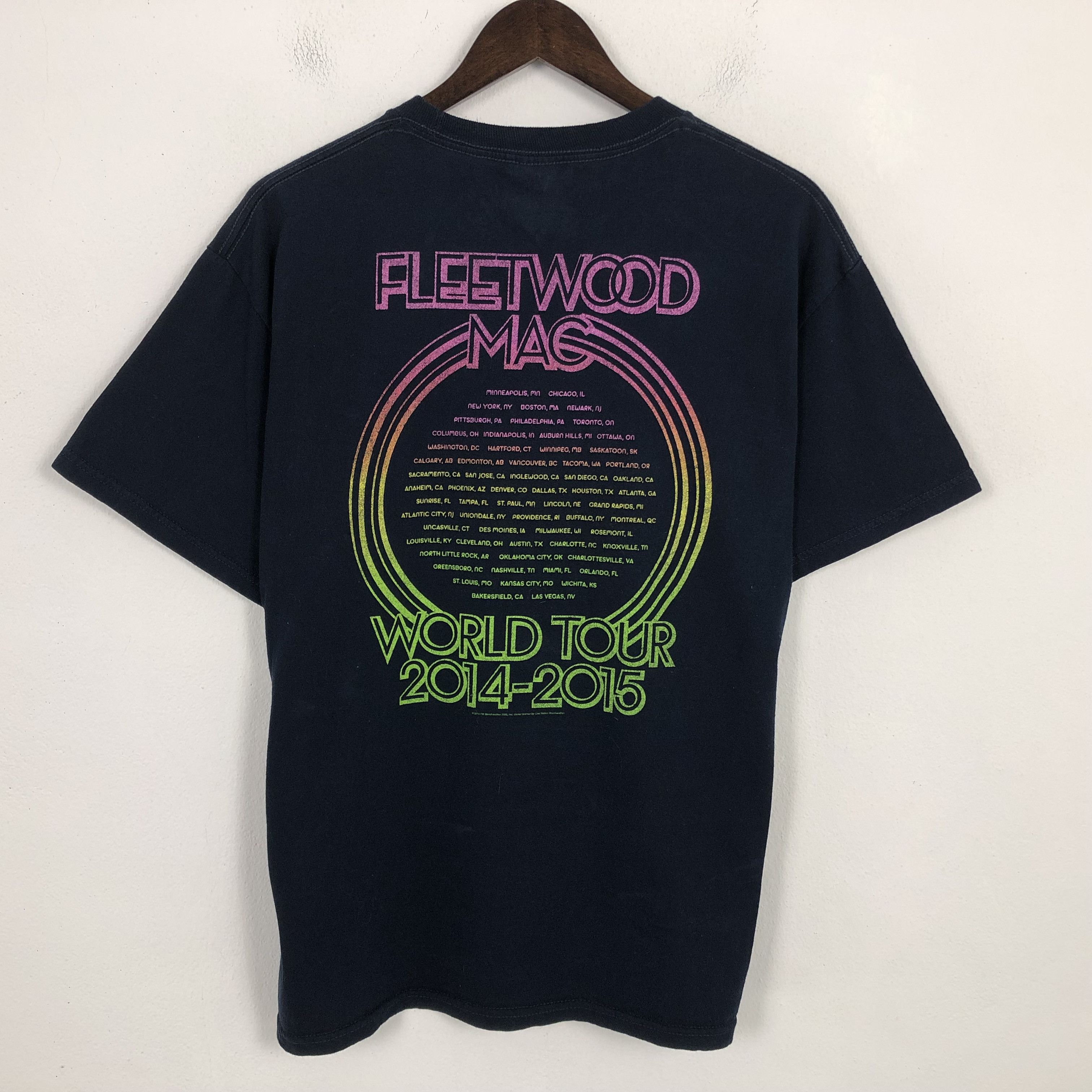 Band Tees × Vintage Vintage Fleetwood Mac American Rock Band Tshirt Size US L / EU 52-54 / 3 - 3 Thumbnail