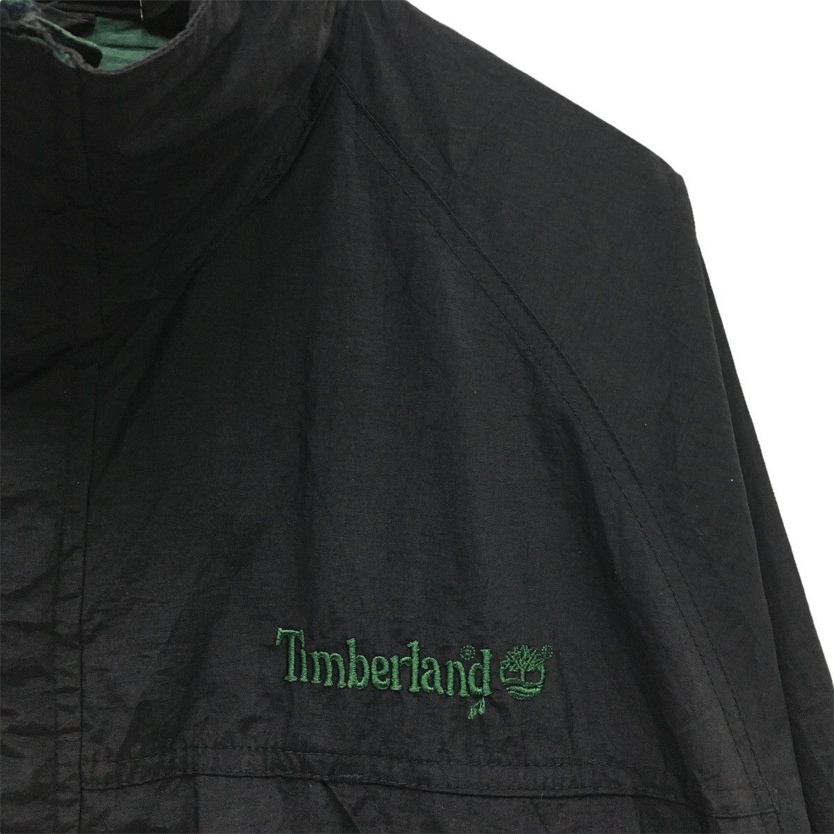 Timberland × Vintage Vintage Timberland Small Logo Pullover Hoodie Jacket Size US L / EU 52-54 / 3 - 3 Thumbnail