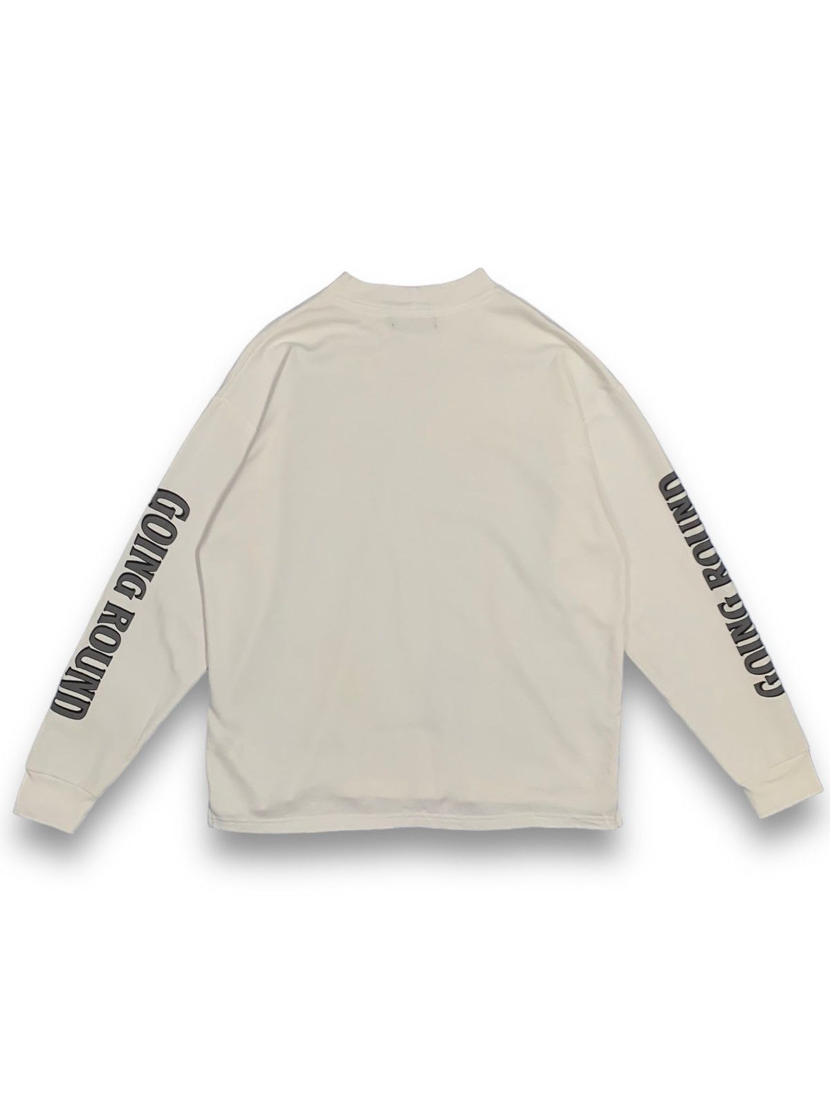 MOUSSY Japanese Brand Moussy SpellOut Long Sleeve T-shirt like Vans Size US L / EU 52-54 / 3 - 3 Thumbnail