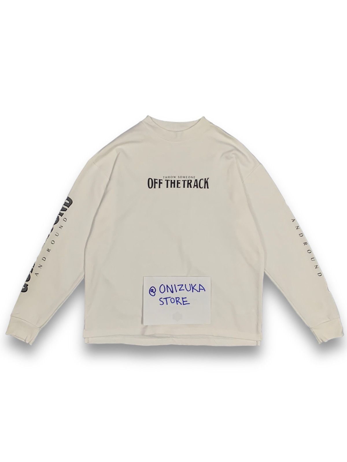 MOUSSY Japanese Brand Moussy SpellOut Long Sleeve T-shirt like Vans Size US L / EU 52-54 / 3 - 2 Thumbnail