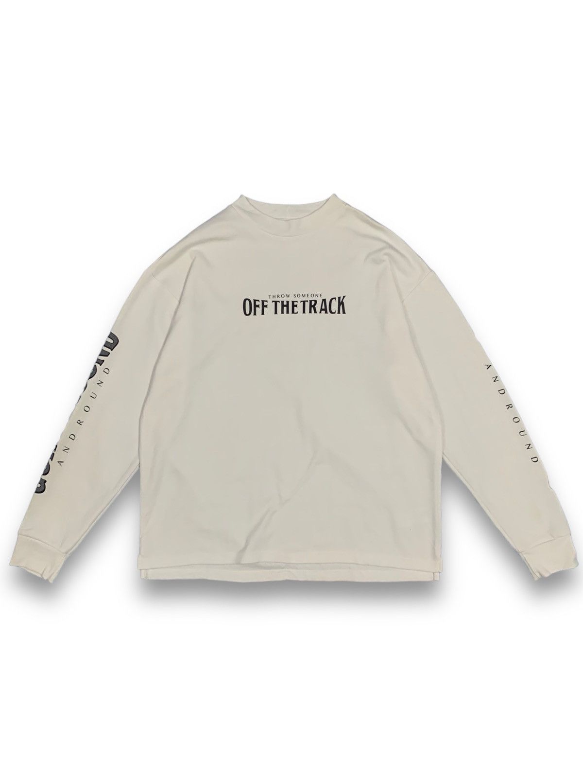 MOUSSY Japanese Brand Moussy SpellOut Long Sleeve T-shirt like Vans Size US L / EU 52-54 / 3 - 1 Thumbnail