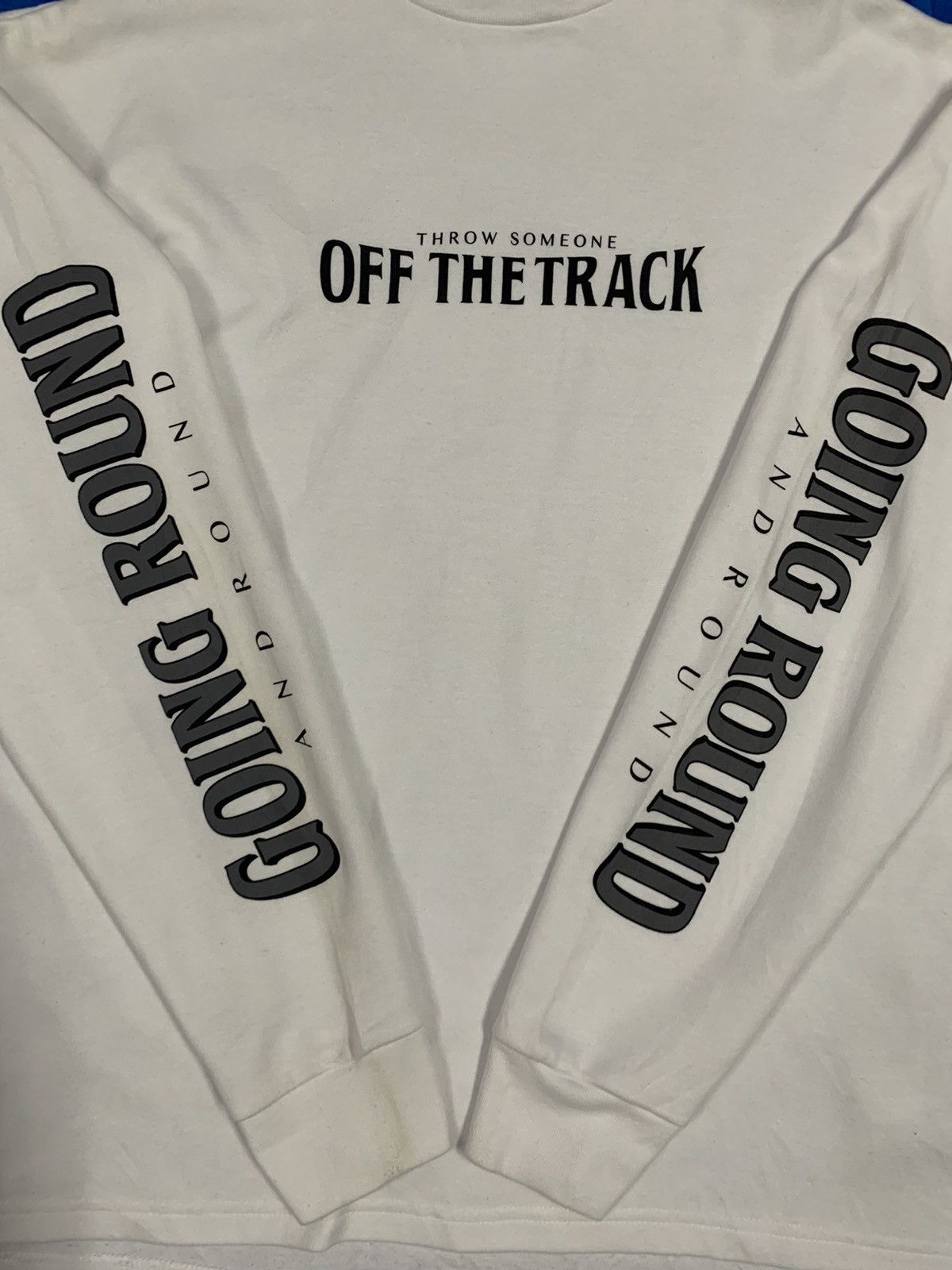 MOUSSY Japanese Brand Moussy SpellOut Long Sleeve T-shirt like Vans Size US L / EU 52-54 / 3 - 10 Thumbnail