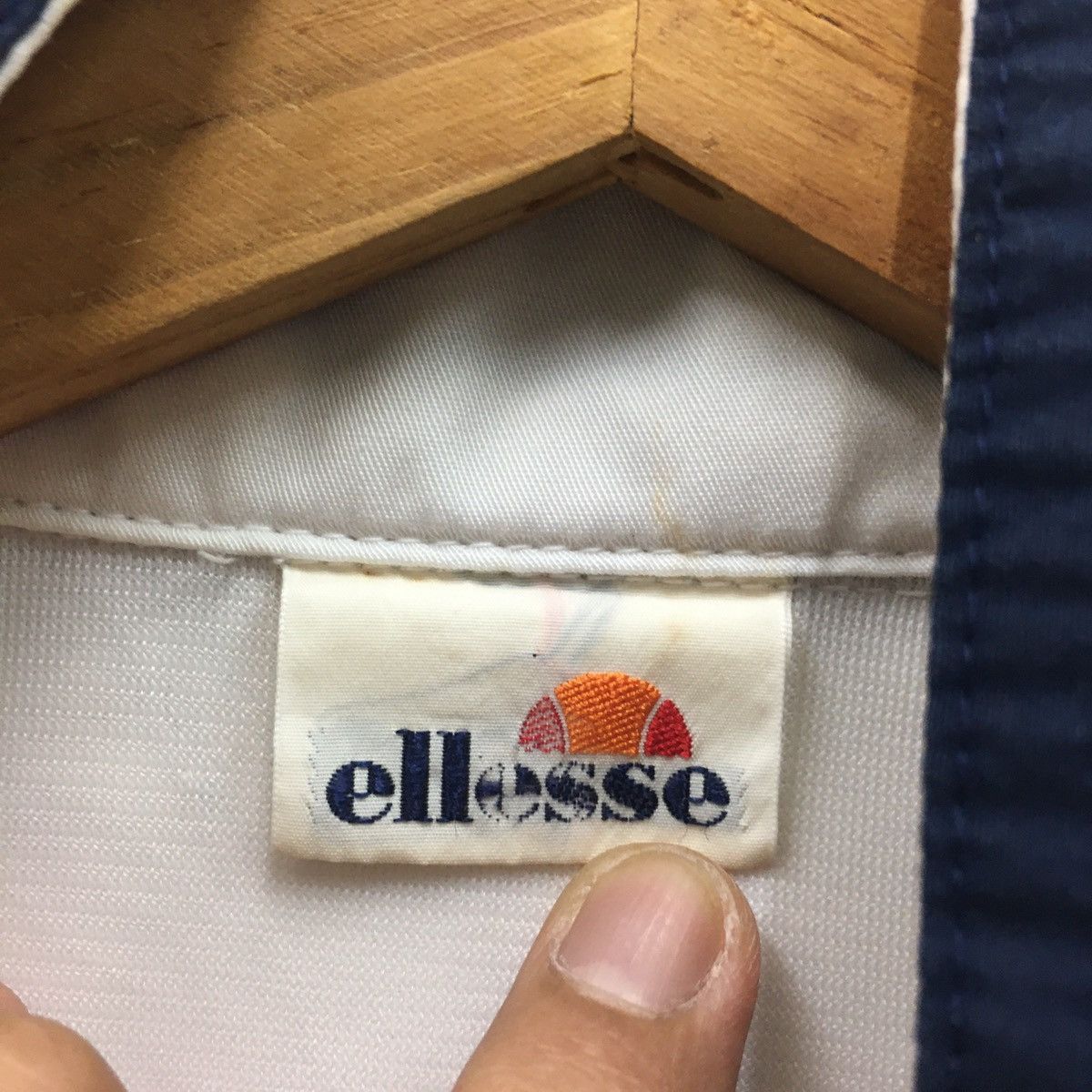Ellesse × Japanese Brand × Vintage Vintage Ellesse Big Logo Zipper Up Jacket Size US M / EU 48-50 / 2 - 12 Thumbnail