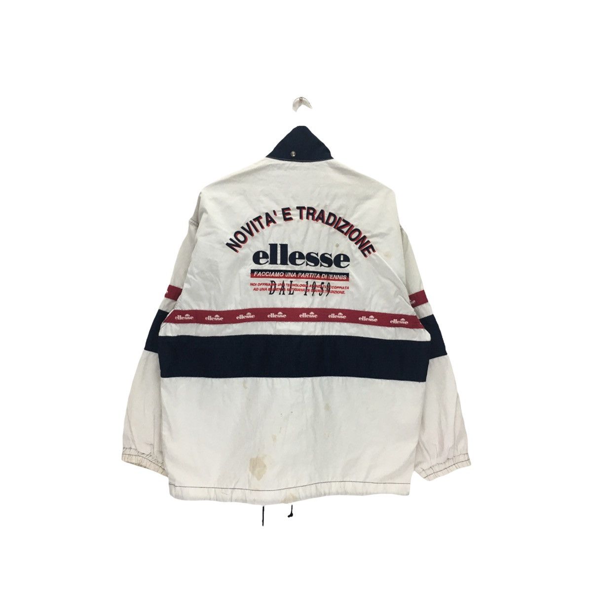 Ellesse × Japanese Brand × Vintage Vintage Ellesse Big Logo Zipper Up Jacket Size US M / EU 48-50 / 2 - 1 Thumbnail