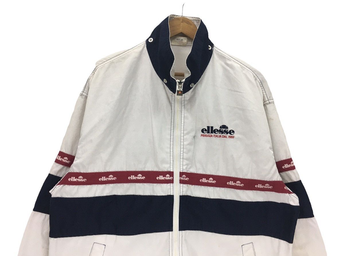 Ellesse × Japanese Brand × Vintage Vintage Ellesse Big Logo Zipper Up Jacket Size US M / EU 48-50 / 2 - 4 Thumbnail