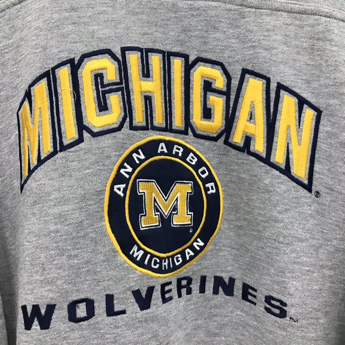 Other Vintage Michigan Ann Arbor Wolverines University Sweatshirt Size US XL / EU 56 / 4 - 3 Thumbnail
