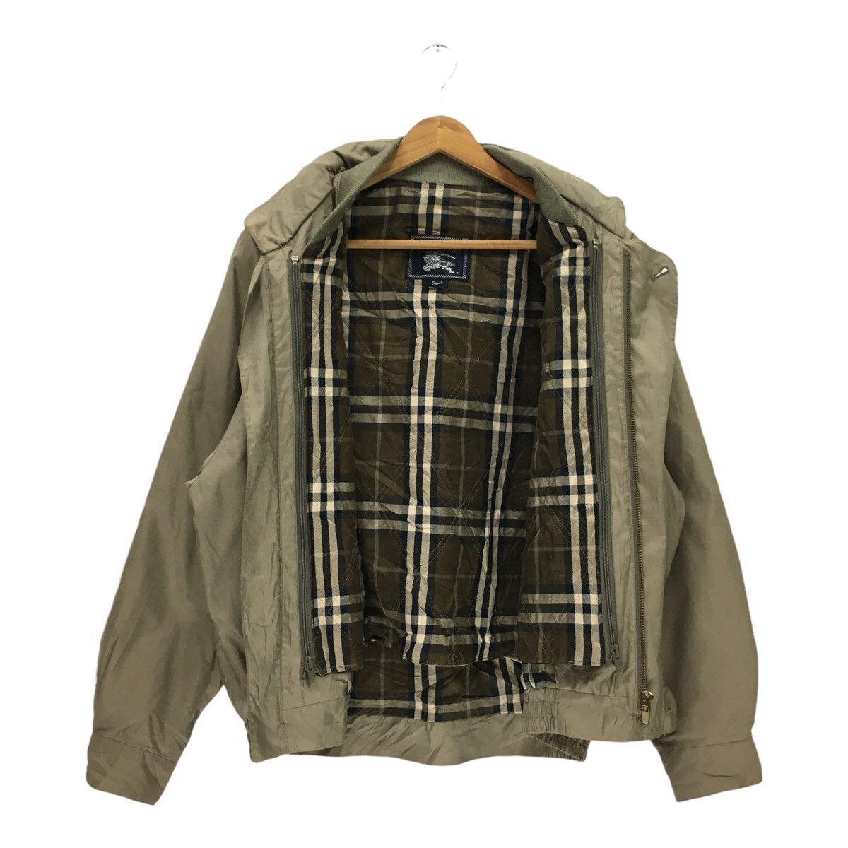 Burberry Vintage Burberrys Nova Check Bomber Jacket Size US S / EU 44-46 / 1 - 2 Thumbnail