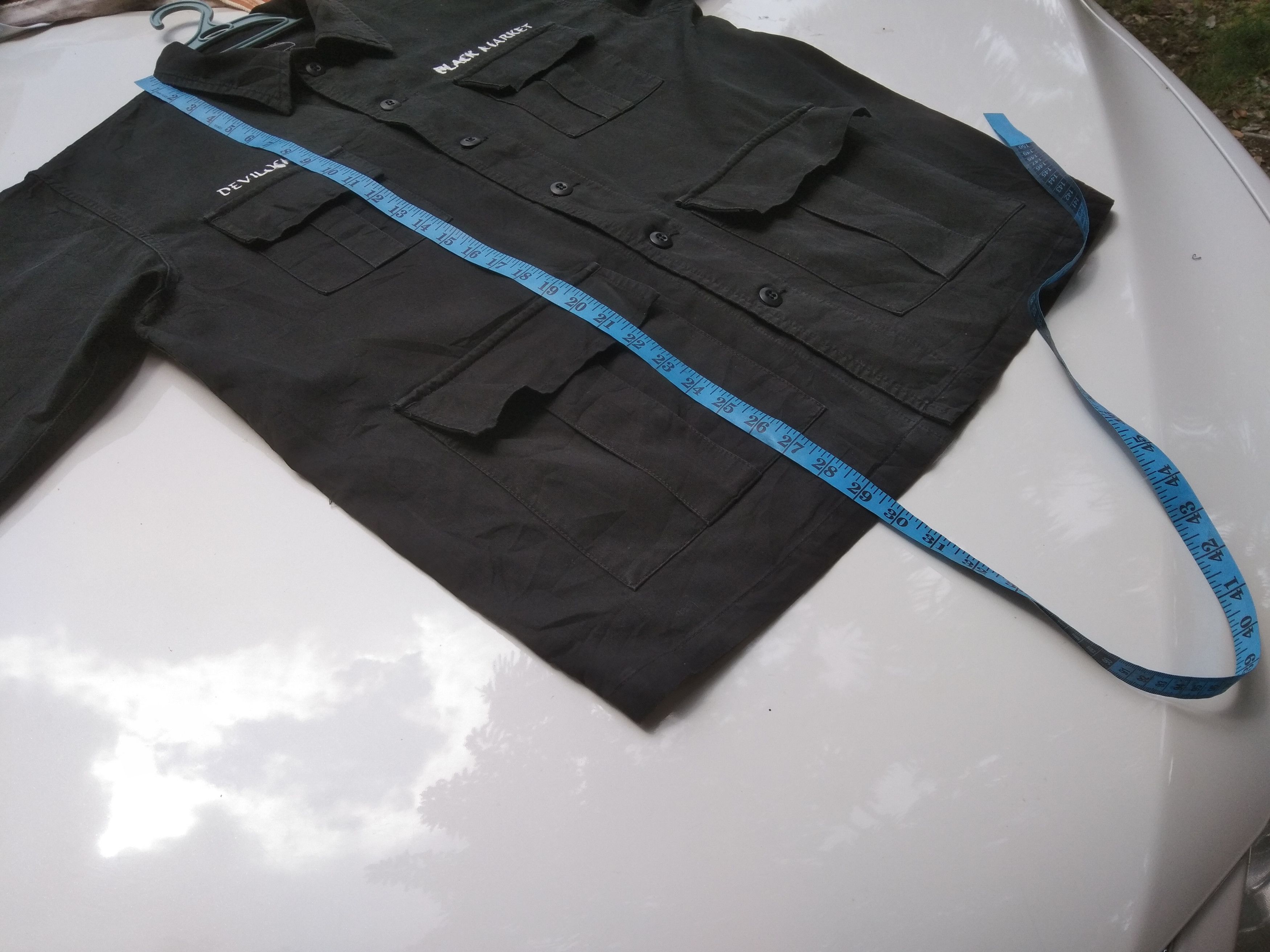 Devilock × Japanese Brand DEVILOCK BLACK MARKET LIGHTLAYERS BUTTON DOWN JACKET Size US L / EU 52-54 / 3 - 14 Thumbnail
