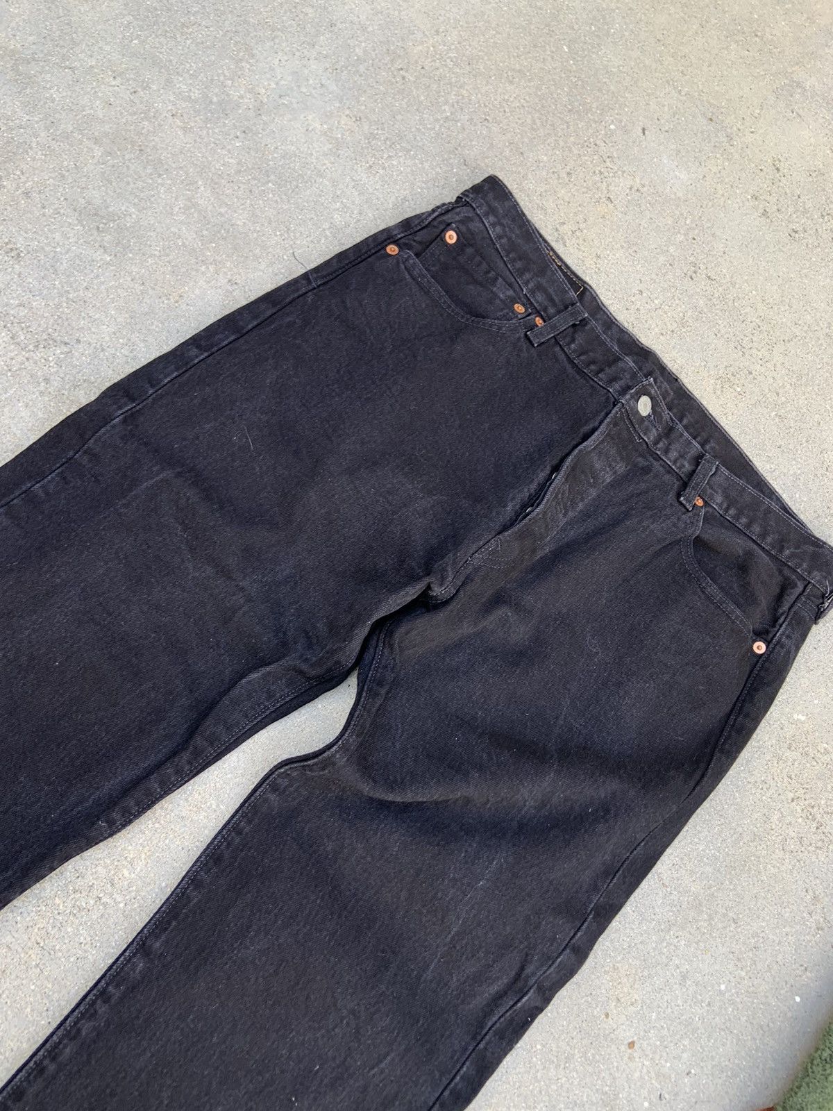 Levi's levis 501 denim jeans Size US 36 / EU 52 - 2 Thumbnail