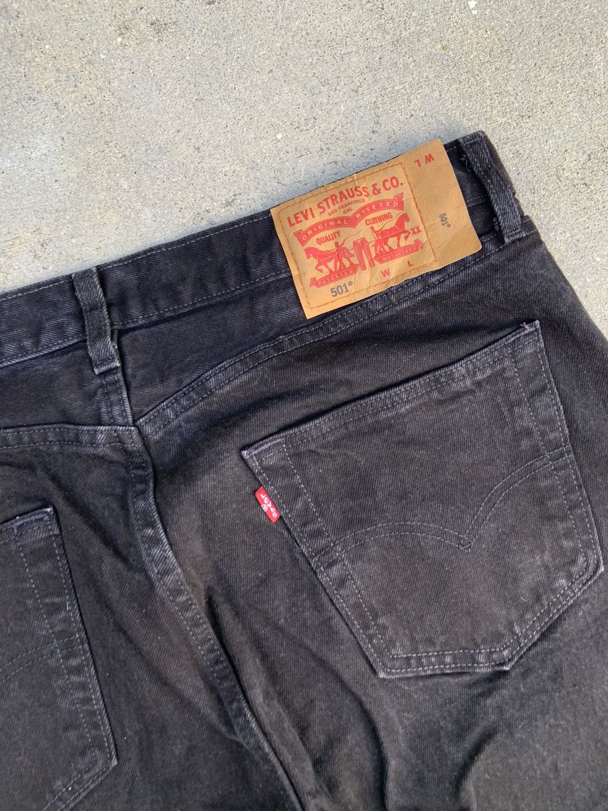 Levi's levis 501 denim jeans Size US 36 / EU 52 - 7 Thumbnail