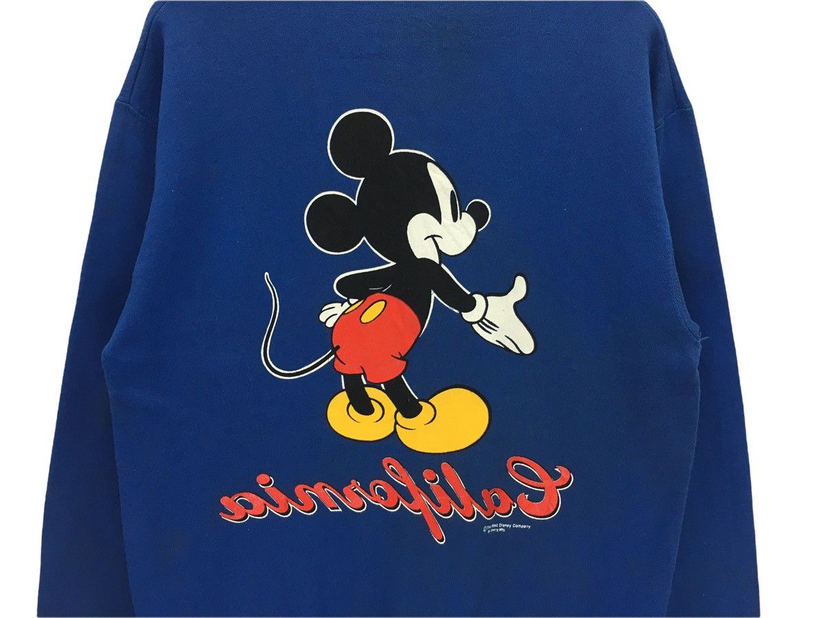 Disney × Mickey Mouse × Vintage Vintage 90s Mickey Mouse Disney Cartoon Sweatshirt Size US M / EU 48-50 / 2 - 5 Thumbnail