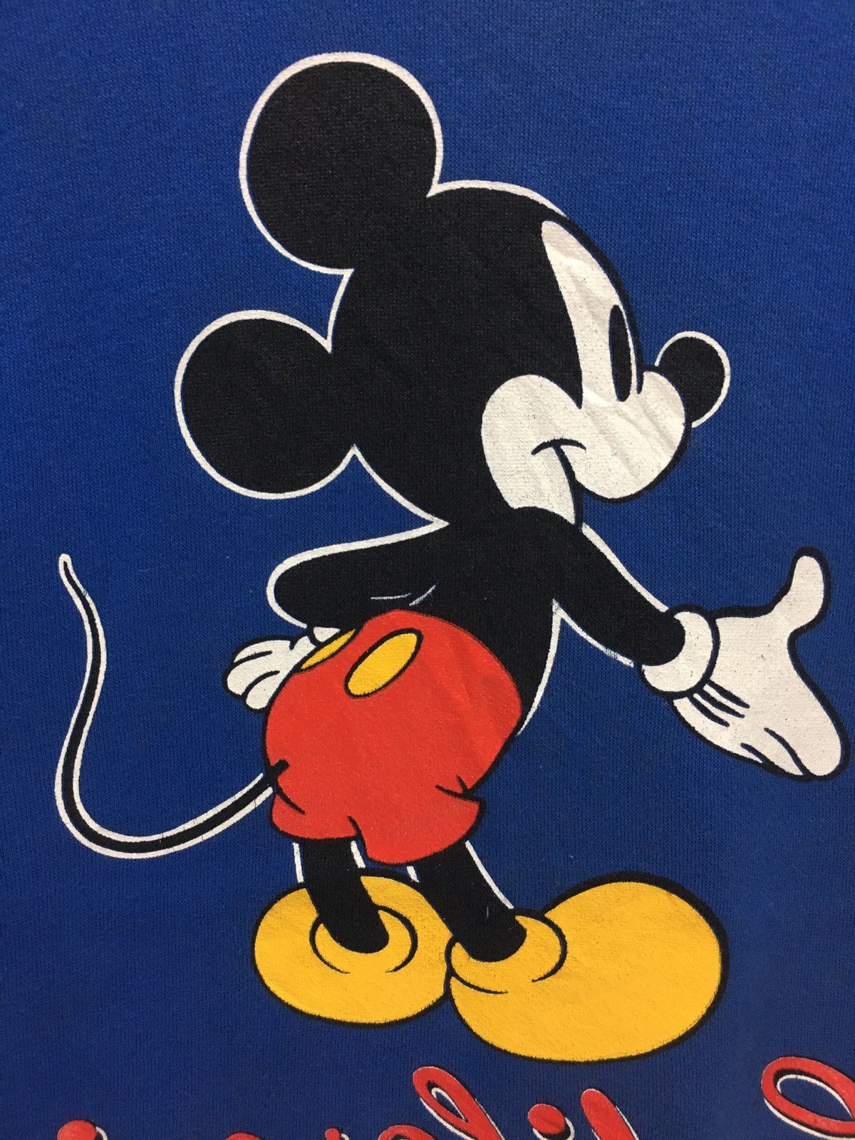 Disney × Mickey Mouse × Vintage Vintage 90s Mickey Mouse Disney Cartoon Sweatshirt Size US M / EU 48-50 / 2 - 7 Thumbnail