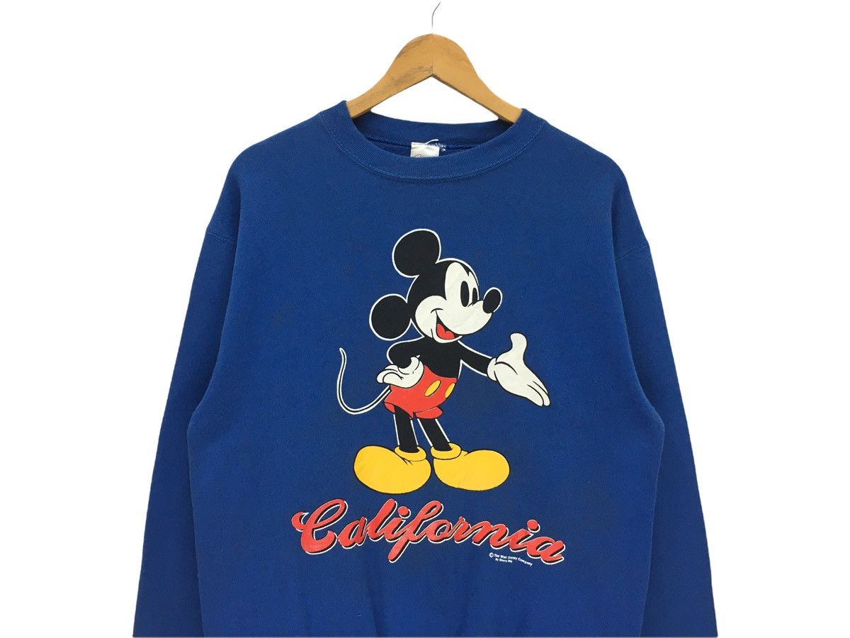 Disney × Mickey Mouse × Vintage Vintage 90s Mickey Mouse Disney Cartoon Sweatshirt Size US M / EU 48-50 / 2 - 4 Thumbnail