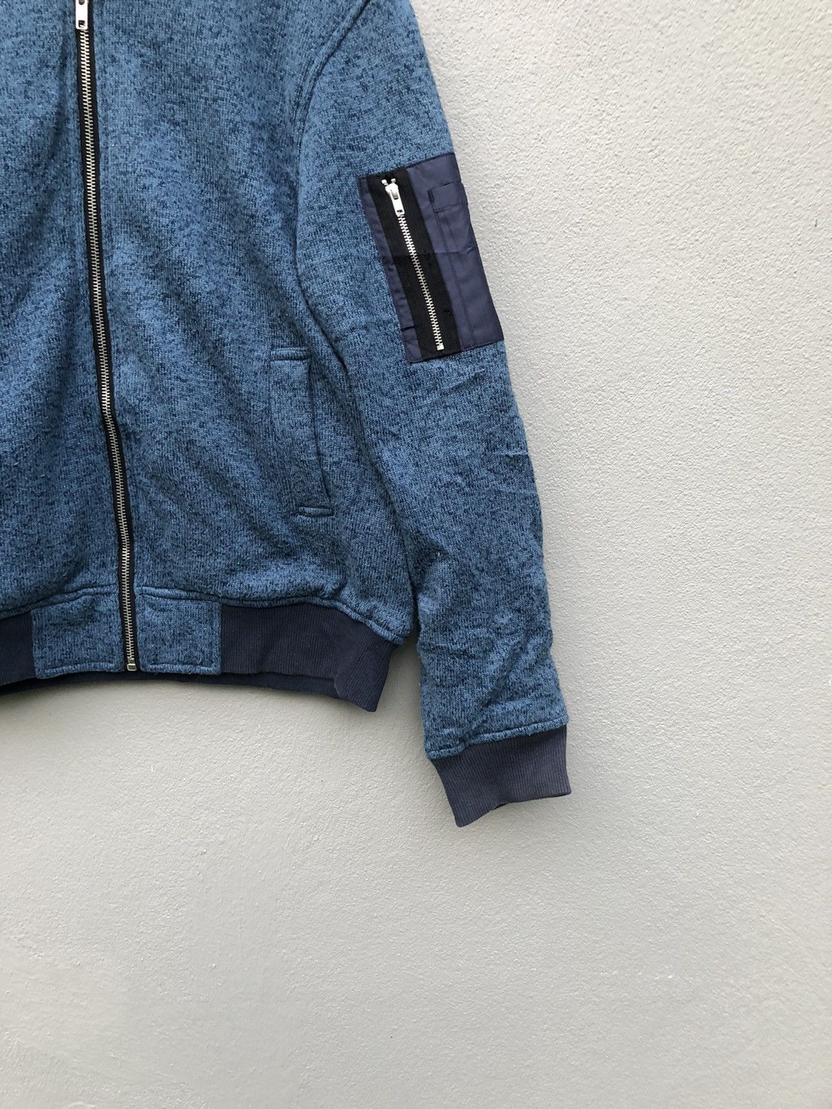 Japanese Brand Vintage She Through Sea Zipper Ups Jacket Size US M / EU 48-50 / 2 - 2 Thumbnail