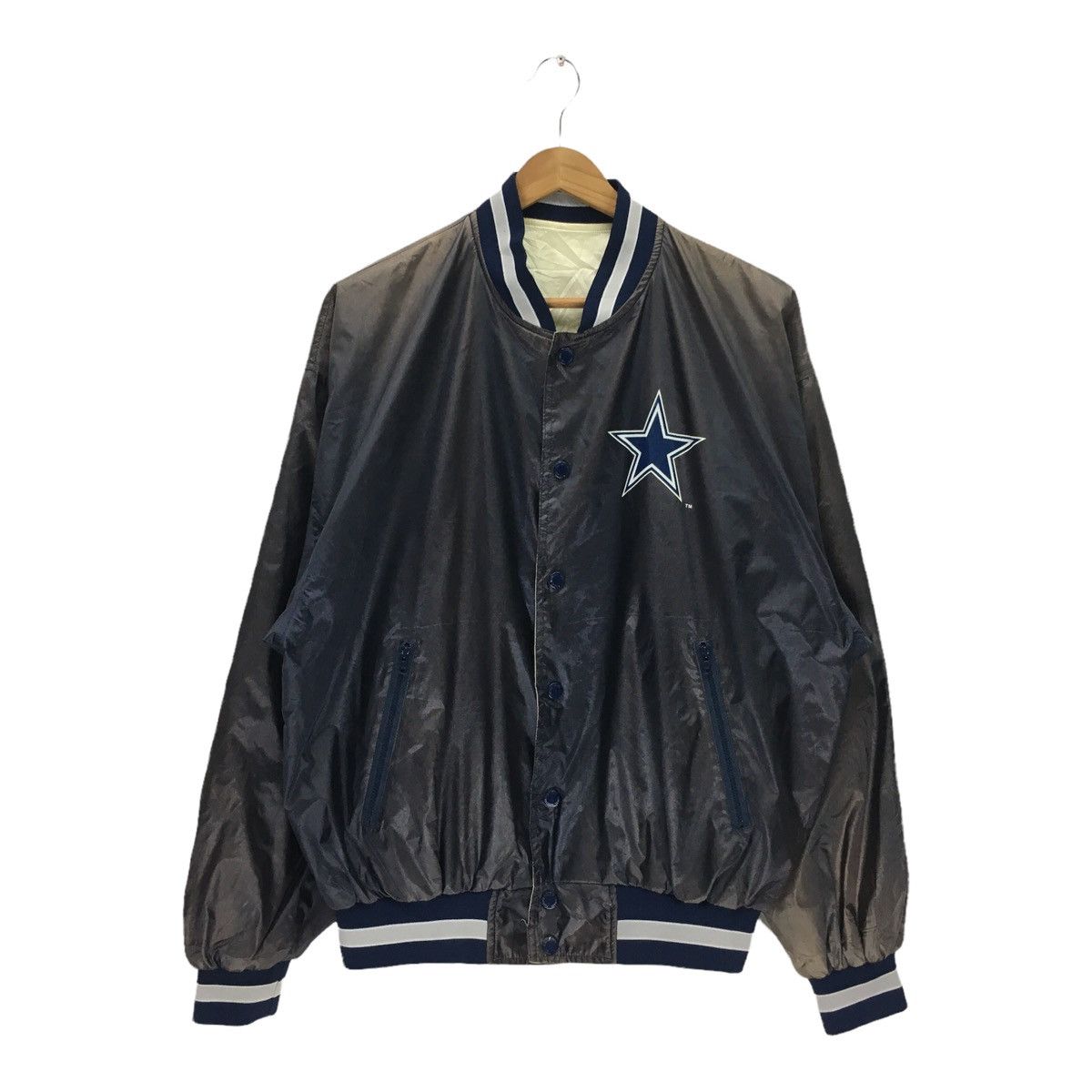 NFL × Sports Specialties × Vintage Vintage Sunfaded Dallas Cowboys NFL Football Jacket Size US M / EU 48-50 / 2 - 2 Thumbnail