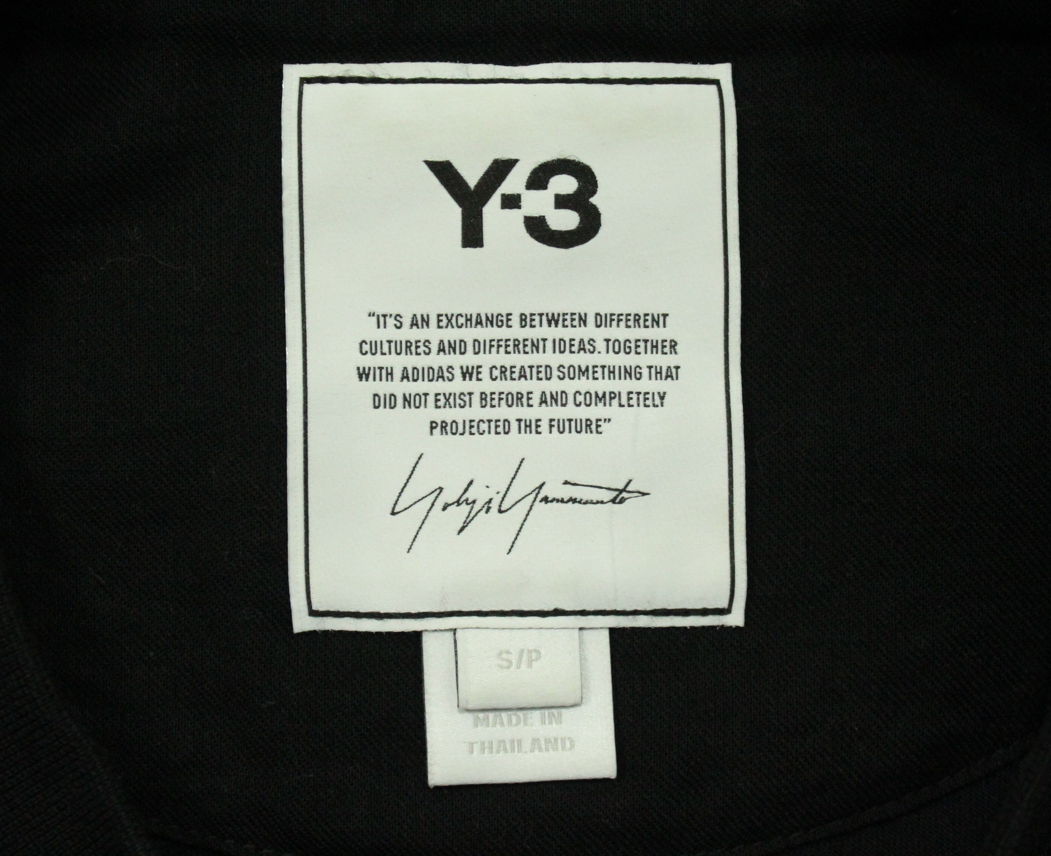 Y-3 × Yohji Yamamoto Y-3 T Shirt Black Motif Size US S / EU 44-46 / 1 - 14 Thumbnail