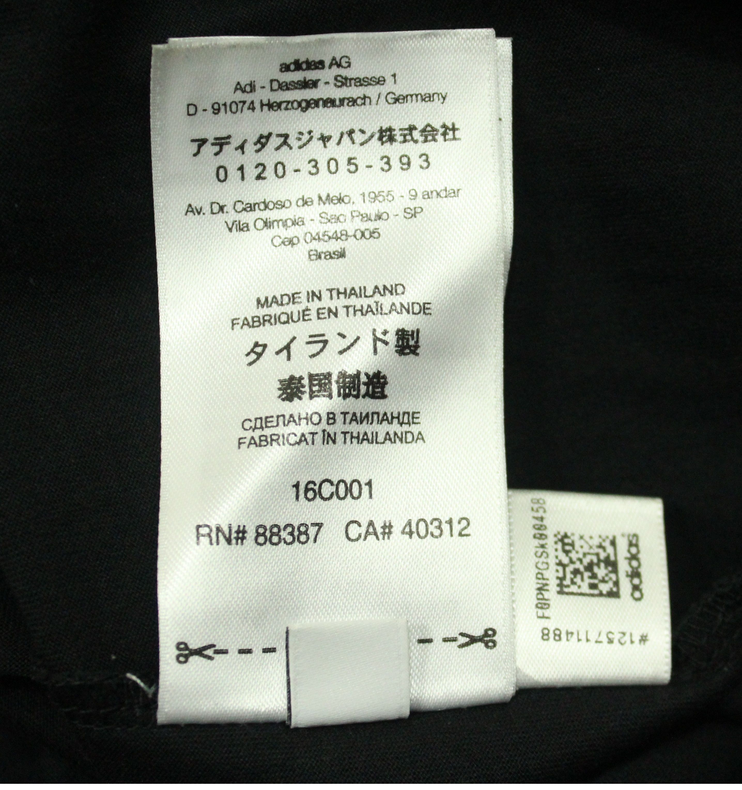 Y-3 × Yohji Yamamoto Y-3 T Shirt Black Motif Size US S / EU 44-46 / 1 - 18 Thumbnail
