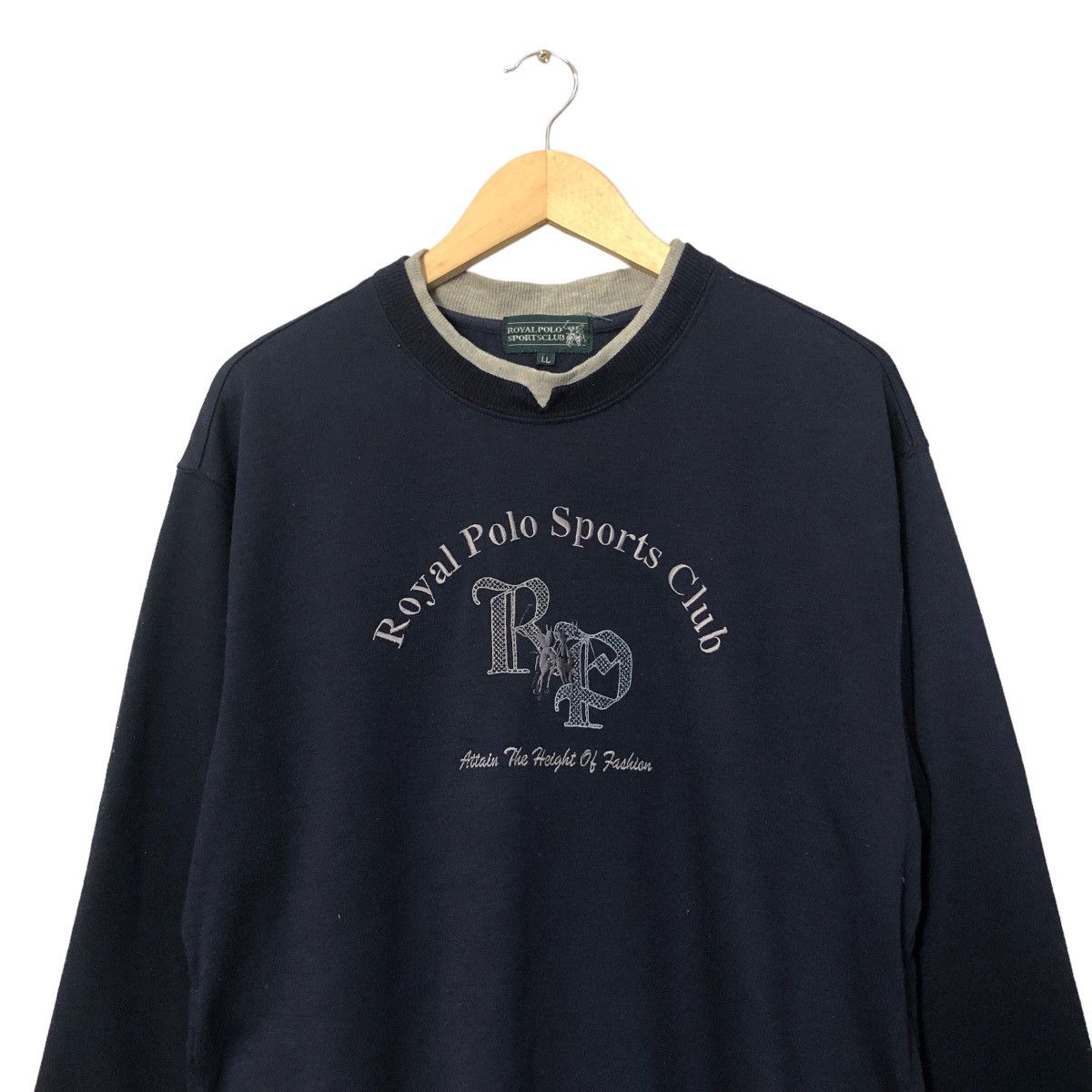 Beverly Hills Polo Club Vintage Royal Polo Sport Club Embroidery Big Logo Sweatshirt Size US M / EU 48-50 / 2 - 4 Thumbnail