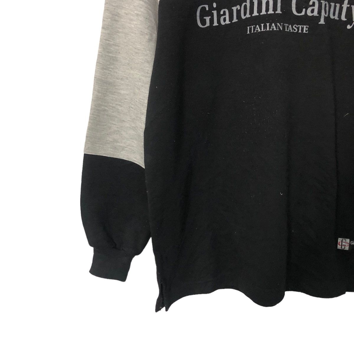 Japanese Brand Vintage Giardini Caputy Big Logo Long Sleeve T Shirt Sweater Size US L / EU 52-54 / 3 - 3 Thumbnail