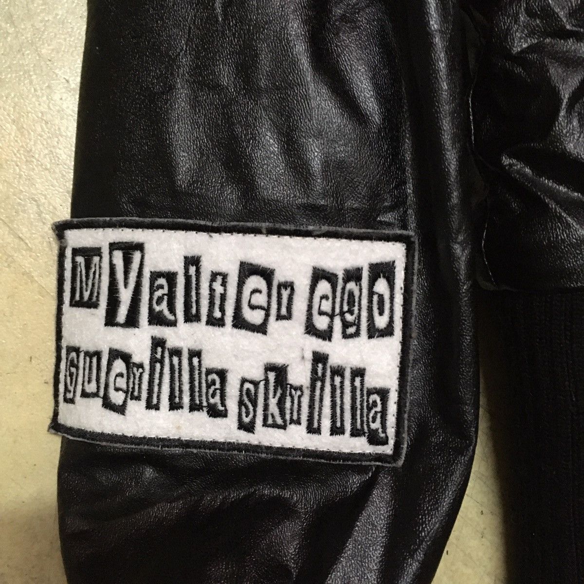 Japanese Brand Glad News Punk Style Leather Jacket Size US XS / EU 42 / 0 - 2 Thumbnail