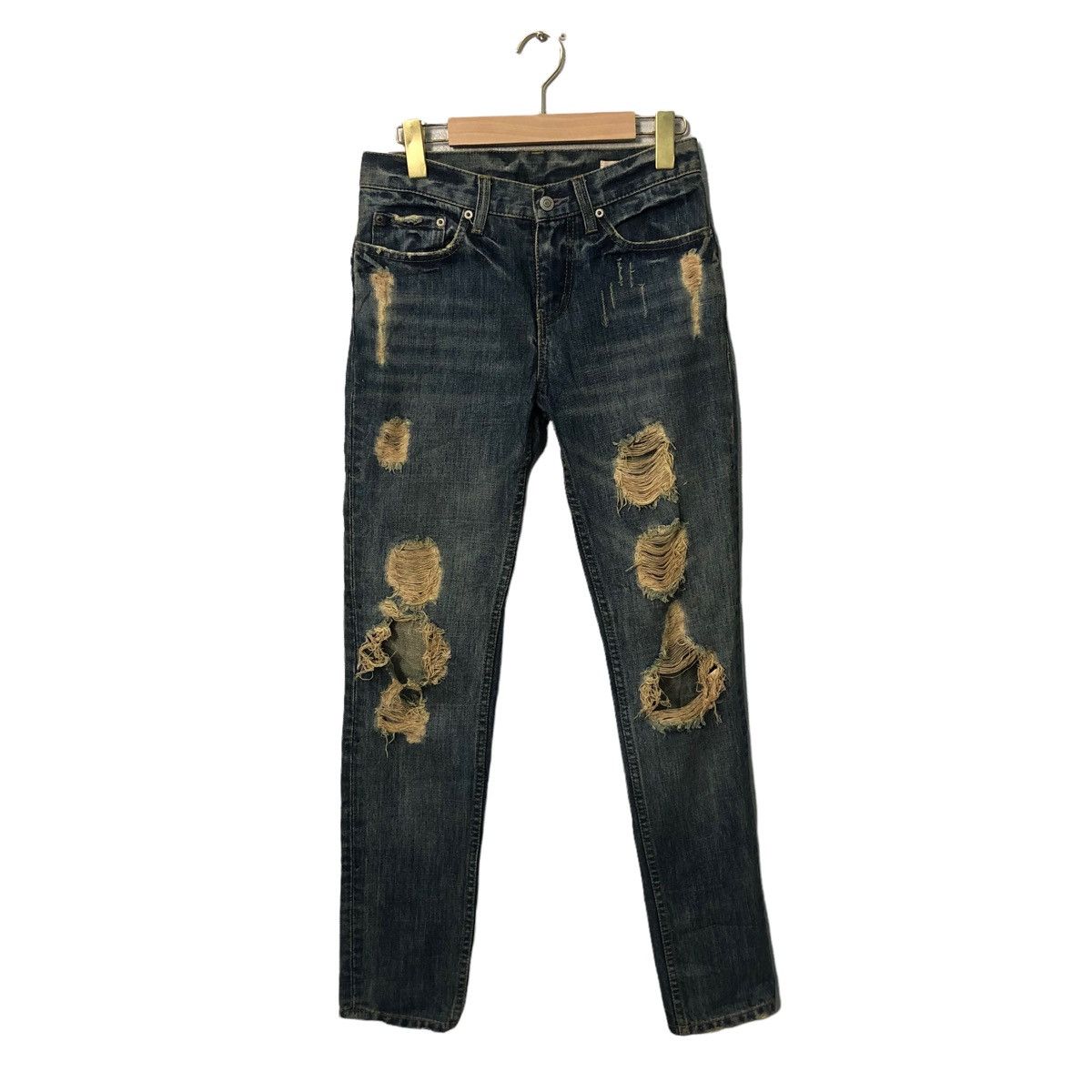 Vintage Eap Denim Distressed Denim Pants W29