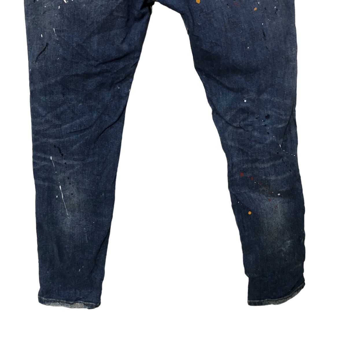 Vintage Vtg Zara Dirty Painter Skinny Distressed Denim Pants W31 Size US 31 - 6 Thumbnail