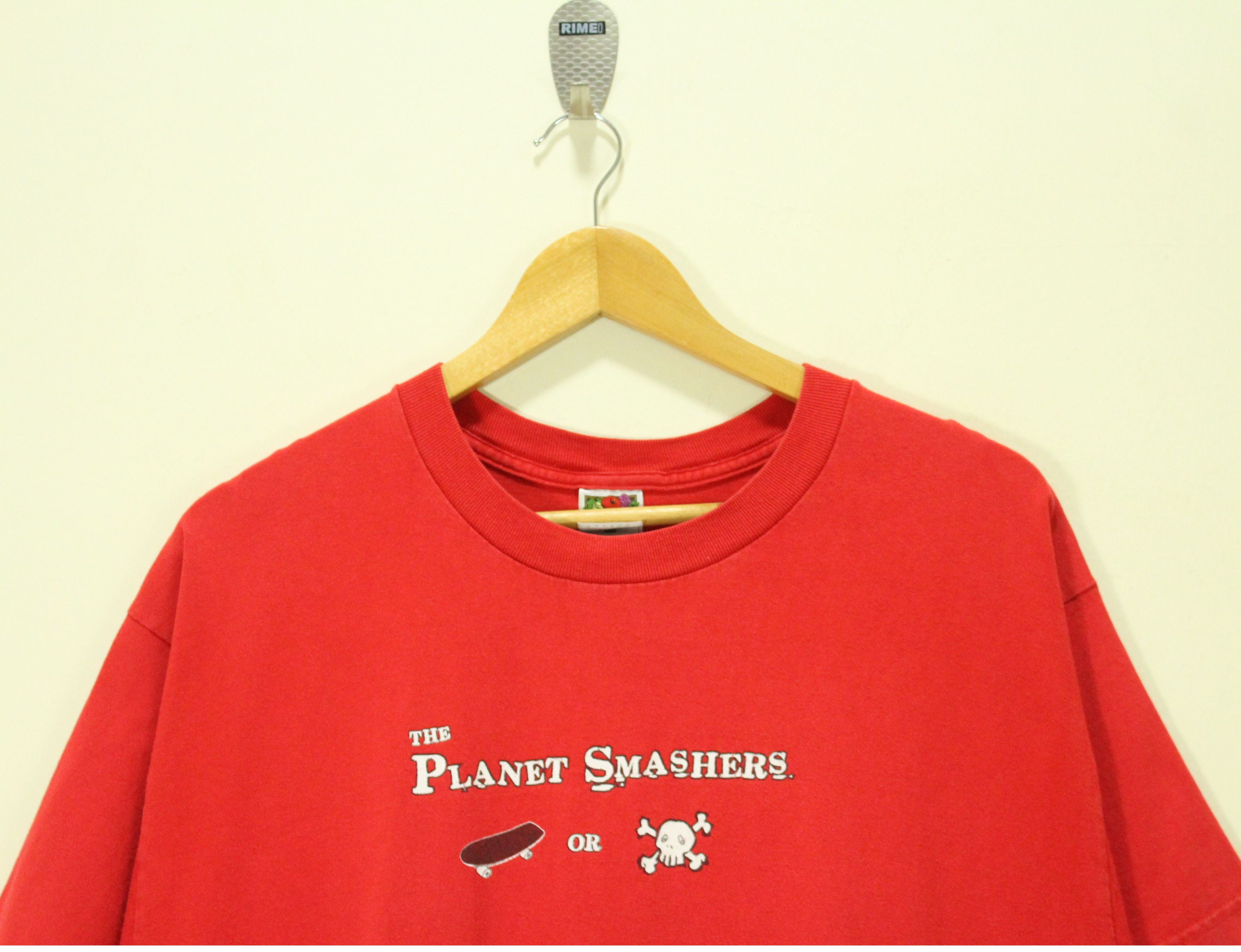 Band Tees Vintage SKATE OR DIE T Shirt THE PLANET SMASHERS Size US XL / EU 56 / 4 - 1 Thumbnail