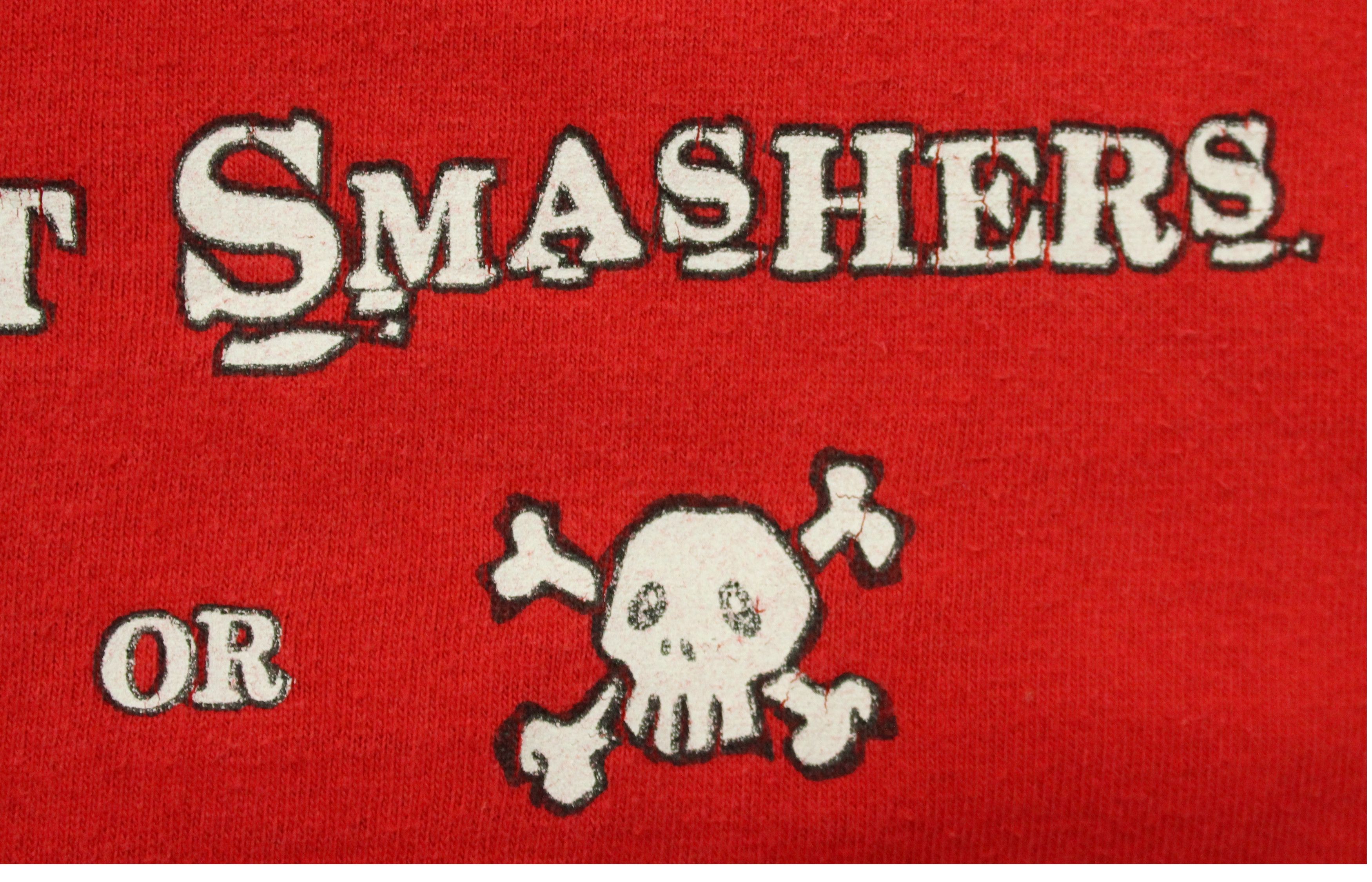 Band Tees Vintage SKATE OR DIE T Shirt THE PLANET SMASHERS Size US XL / EU 56 / 4 - 4 Thumbnail