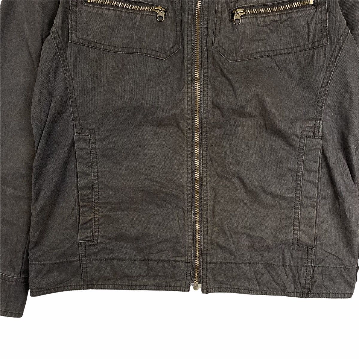 Vintage × Von Dutch Vintage VON DUTCH Los Angeles Motorcycle Zipper Jacket Size M / US 6-8 / IT 42-44 - 10 Thumbnail