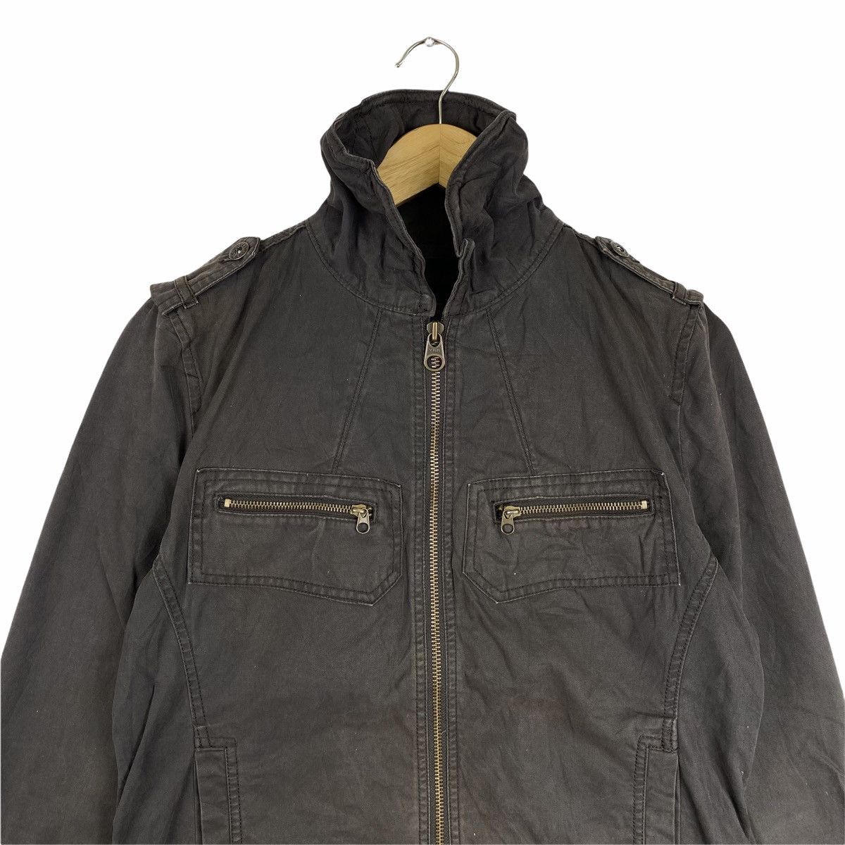 Vintage × Von Dutch Vintage VON DUTCH Los Angeles Motorcycle Zipper Jacket Size M / US 6-8 / IT 42-44 - 5 Thumbnail