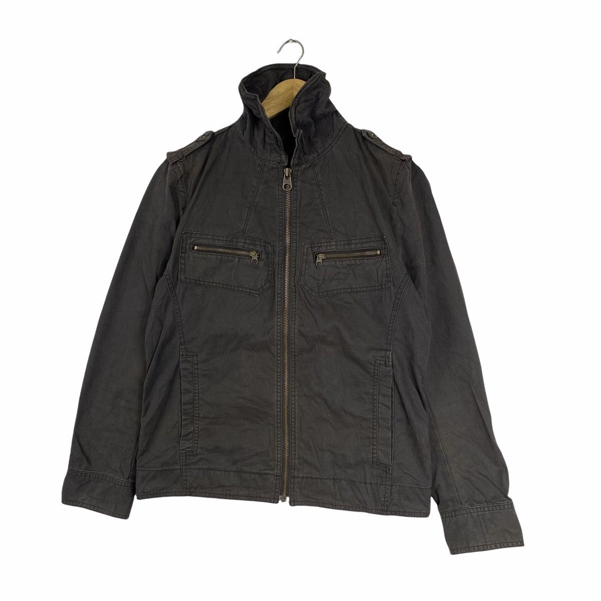 Vintage × Von Dutch Vintage VON DUTCH Los Angeles Motorcycle Zipper Jacket Size M / US 6-8 / IT 42-44 - 4 Thumbnail